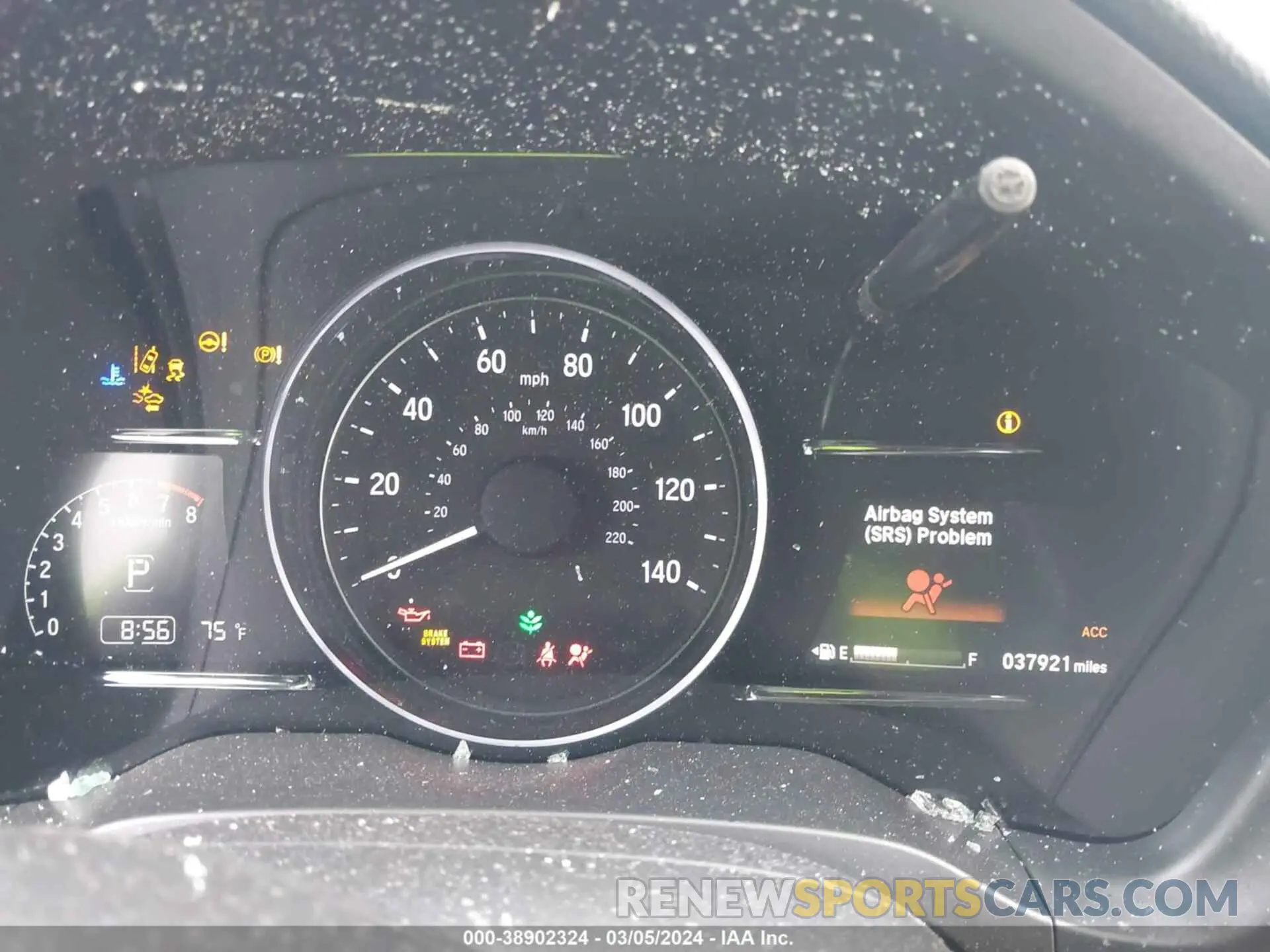 7 fotografías del automóvil dañado 3CZRU5H74MM703933 HONDA HR-V 2021