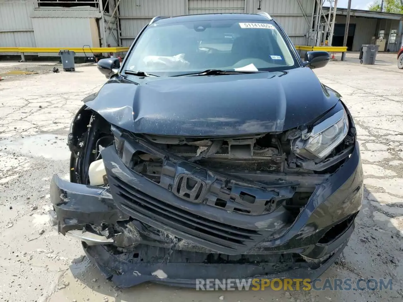 5 fotografías del automóvil dañado 3CZRU5H74MM709201 HONDA HR-V 2021