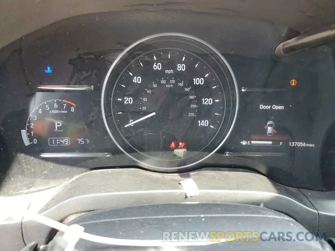 9 fotografías del automóvil dañado 3CZRU5H74MM709201 HONDA HR-V 2021