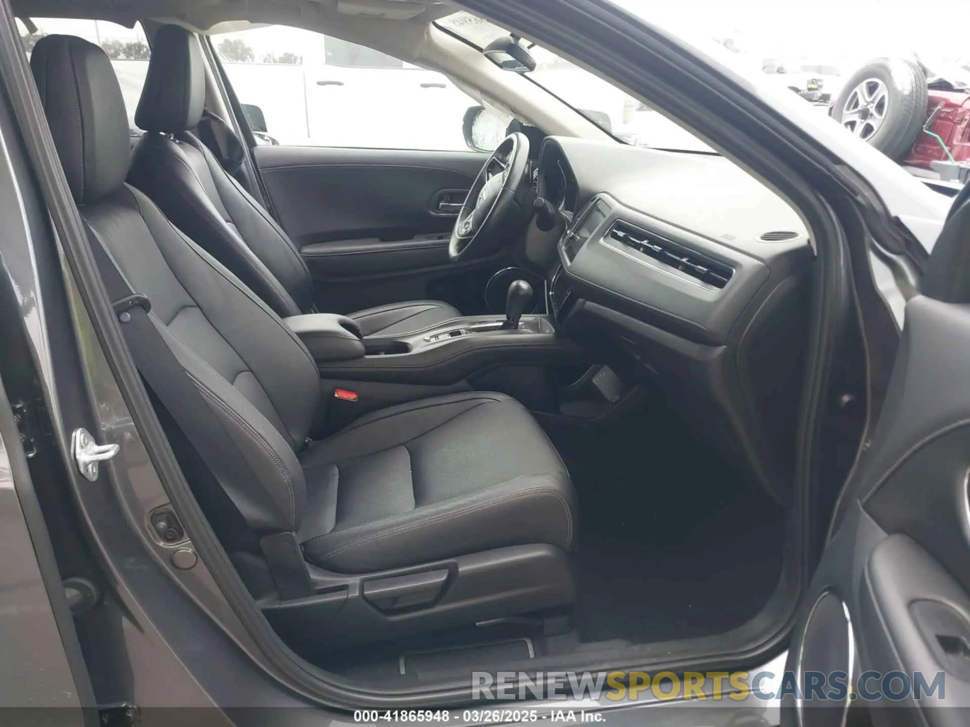 5 fotografías del automóvil dañado 3CZRU5H7XMM726567 HONDA HR-V 2021