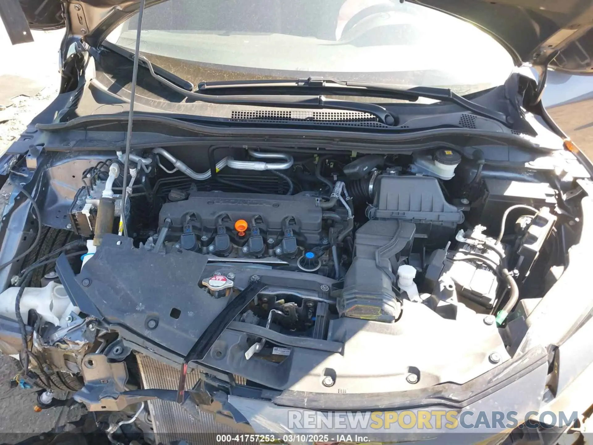 10 fotografías del automóvil dañado 3CZRU6H10MM702215 HONDA HR-V 2021
