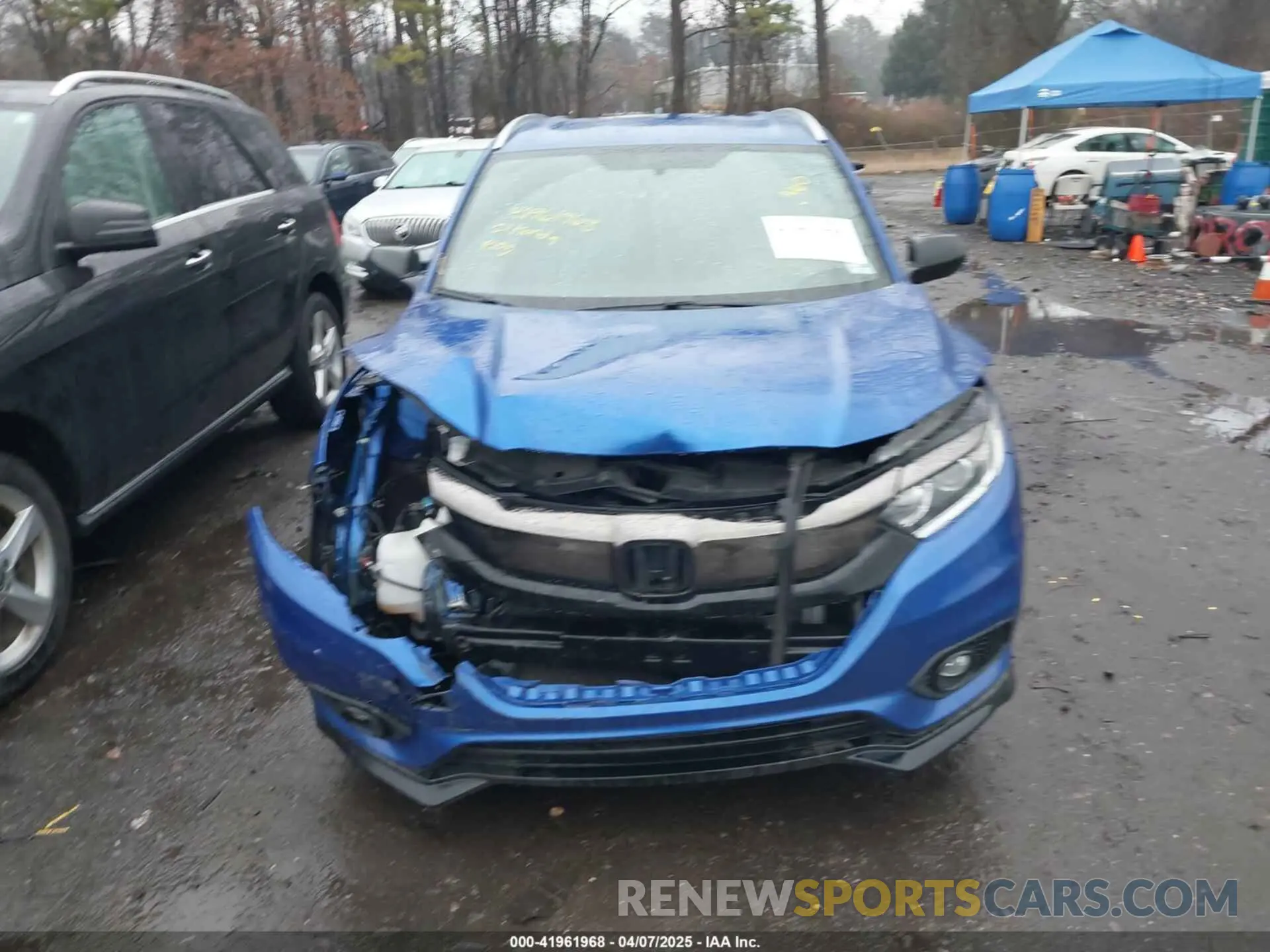 12 fotografías del automóvil dañado 3CZRU6H10MM732721 HONDA HR-V 2021