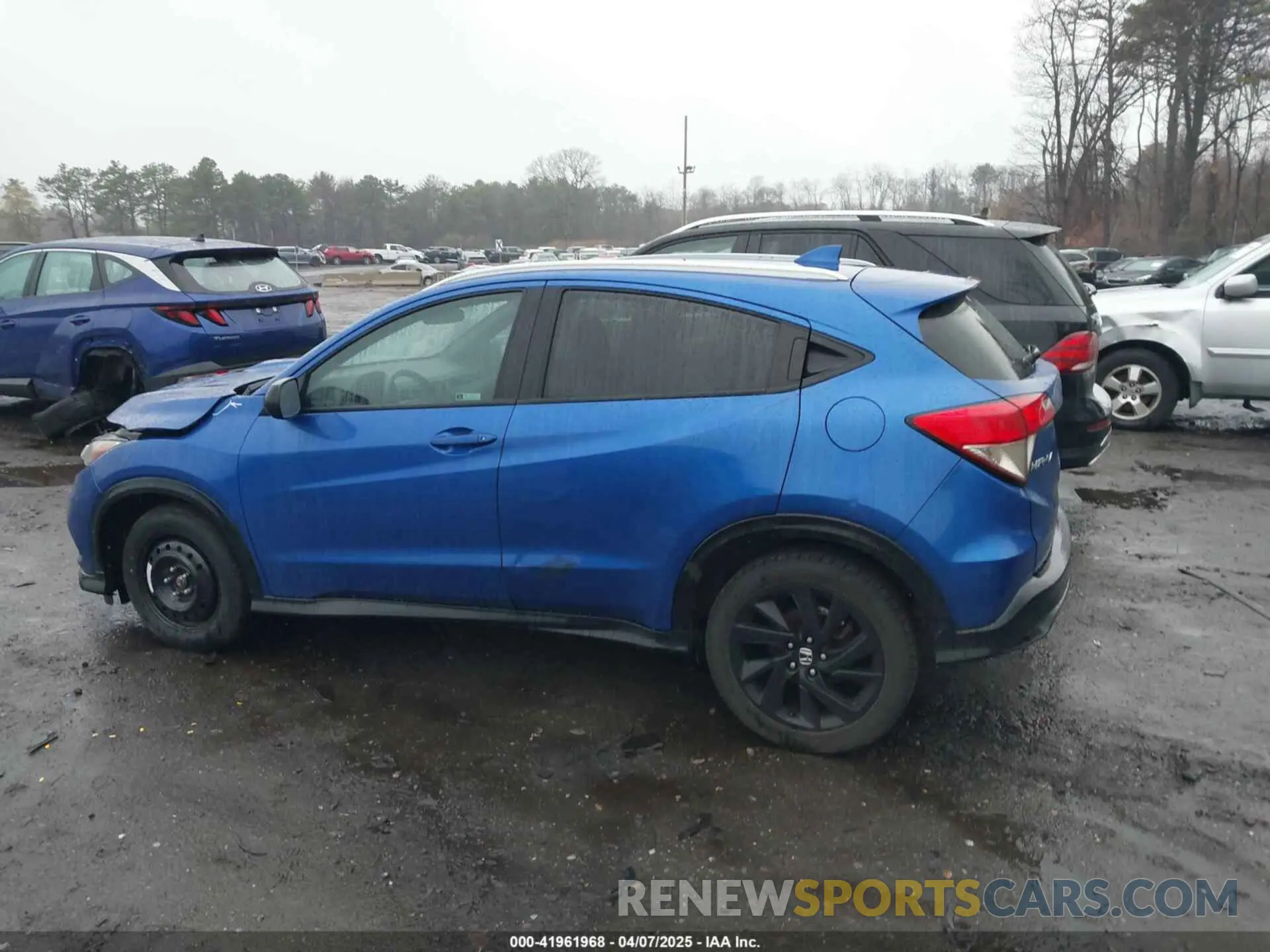 14 fotografías del automóvil dañado 3CZRU6H10MM732721 HONDA HR-V 2021