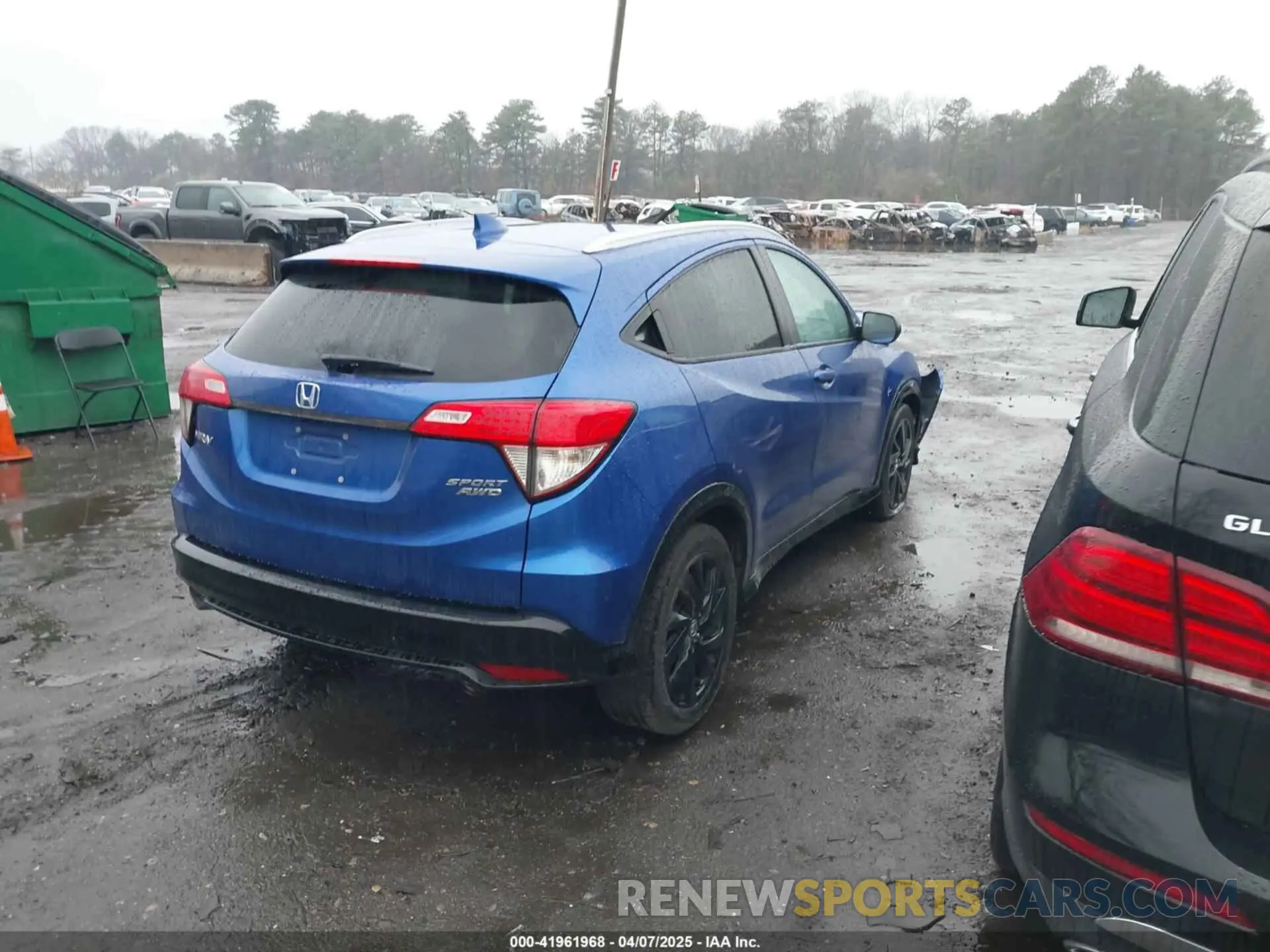 4 fotografías del automóvil dañado 3CZRU6H10MM732721 HONDA HR-V 2021