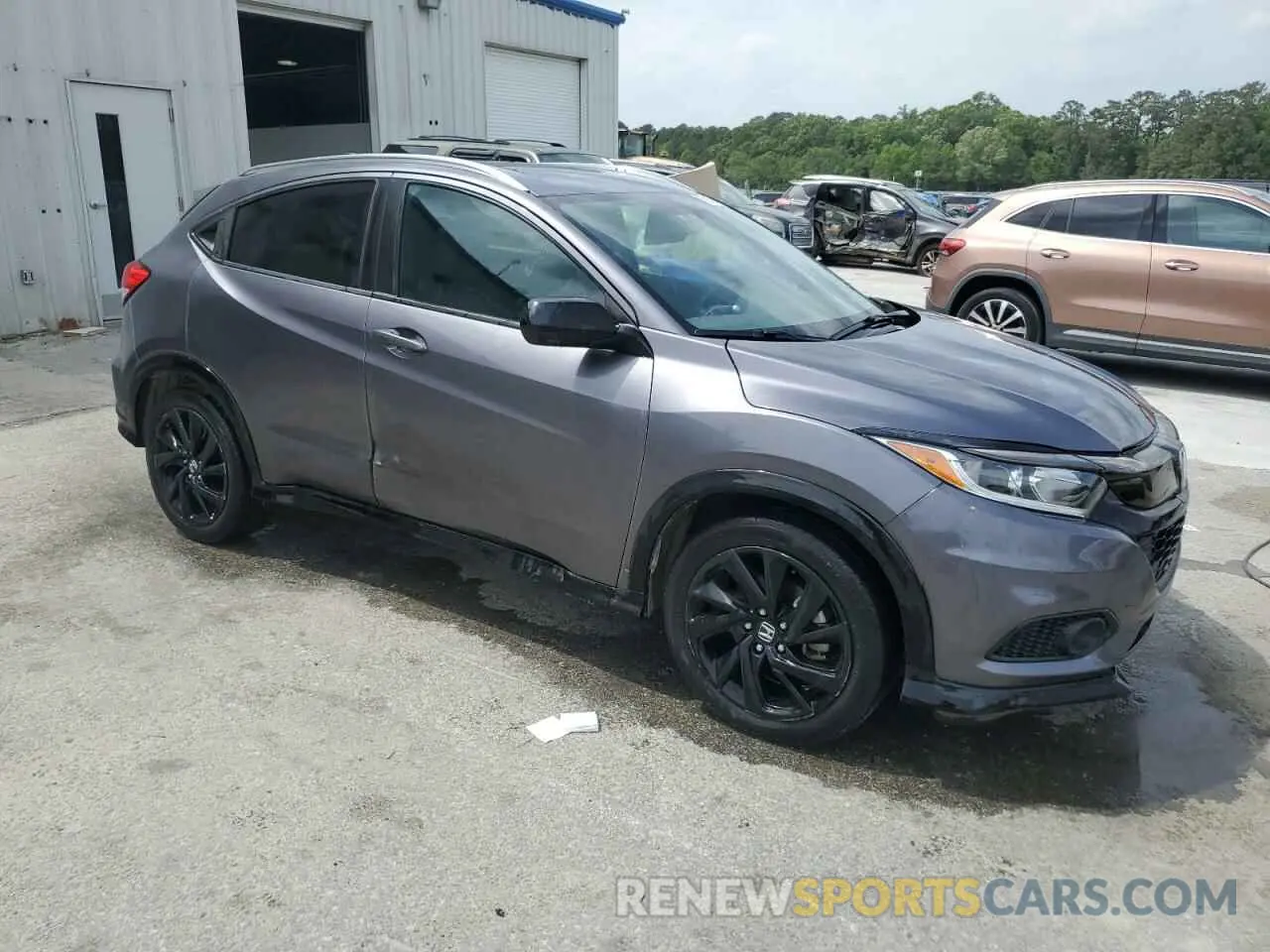 4 fotografías del automóvil dañado 3CZRU6H10MM733500 HONDA HR-V 2021