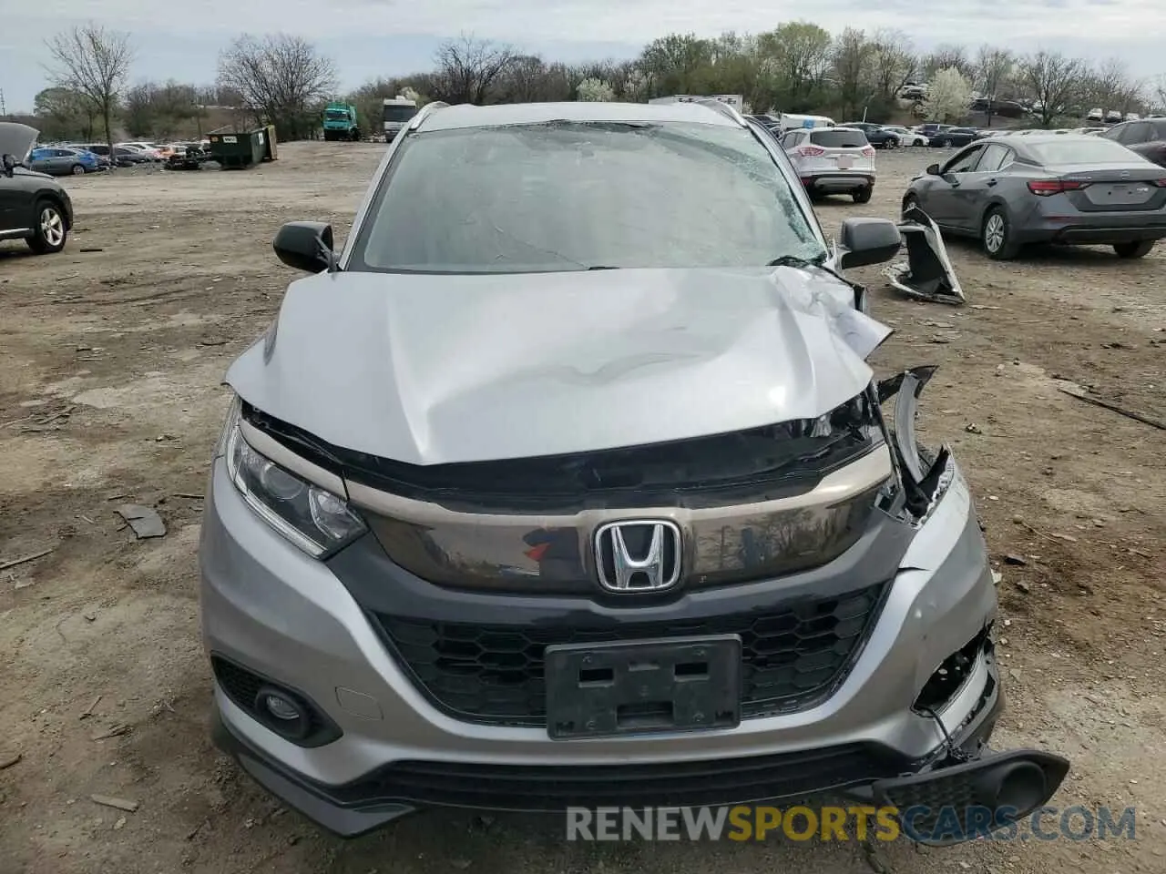 5 fotografías del automóvil dañado 3CZRU6H11MM701851 HONDA HR-V 2021