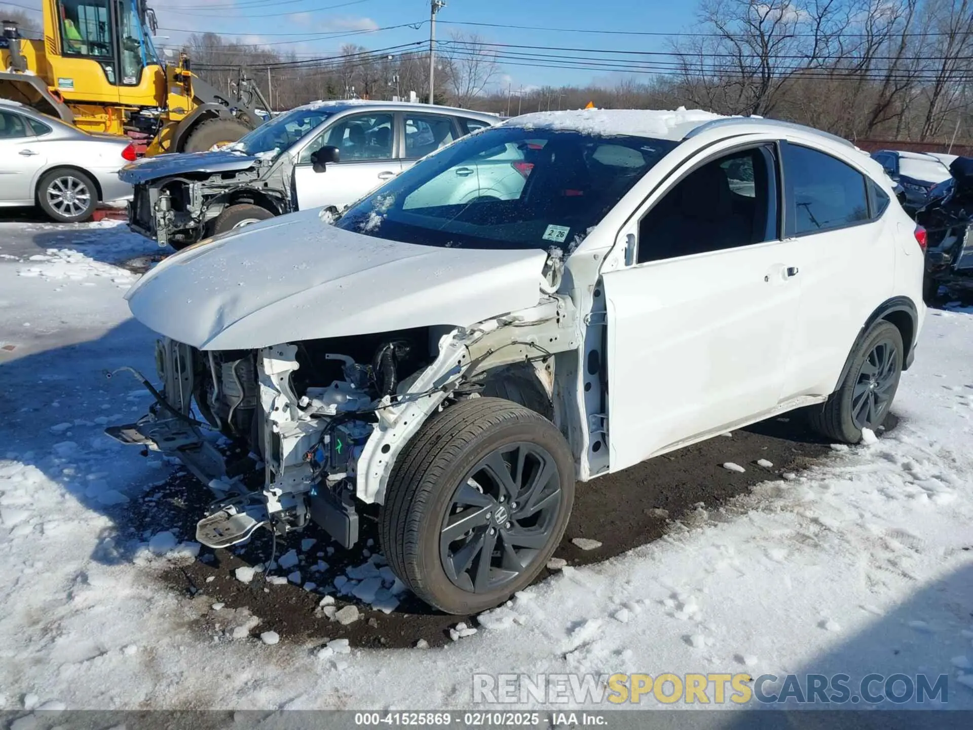2 fotografías del automóvil dañado 3CZRU6H11MM718889 HONDA HR-V 2021