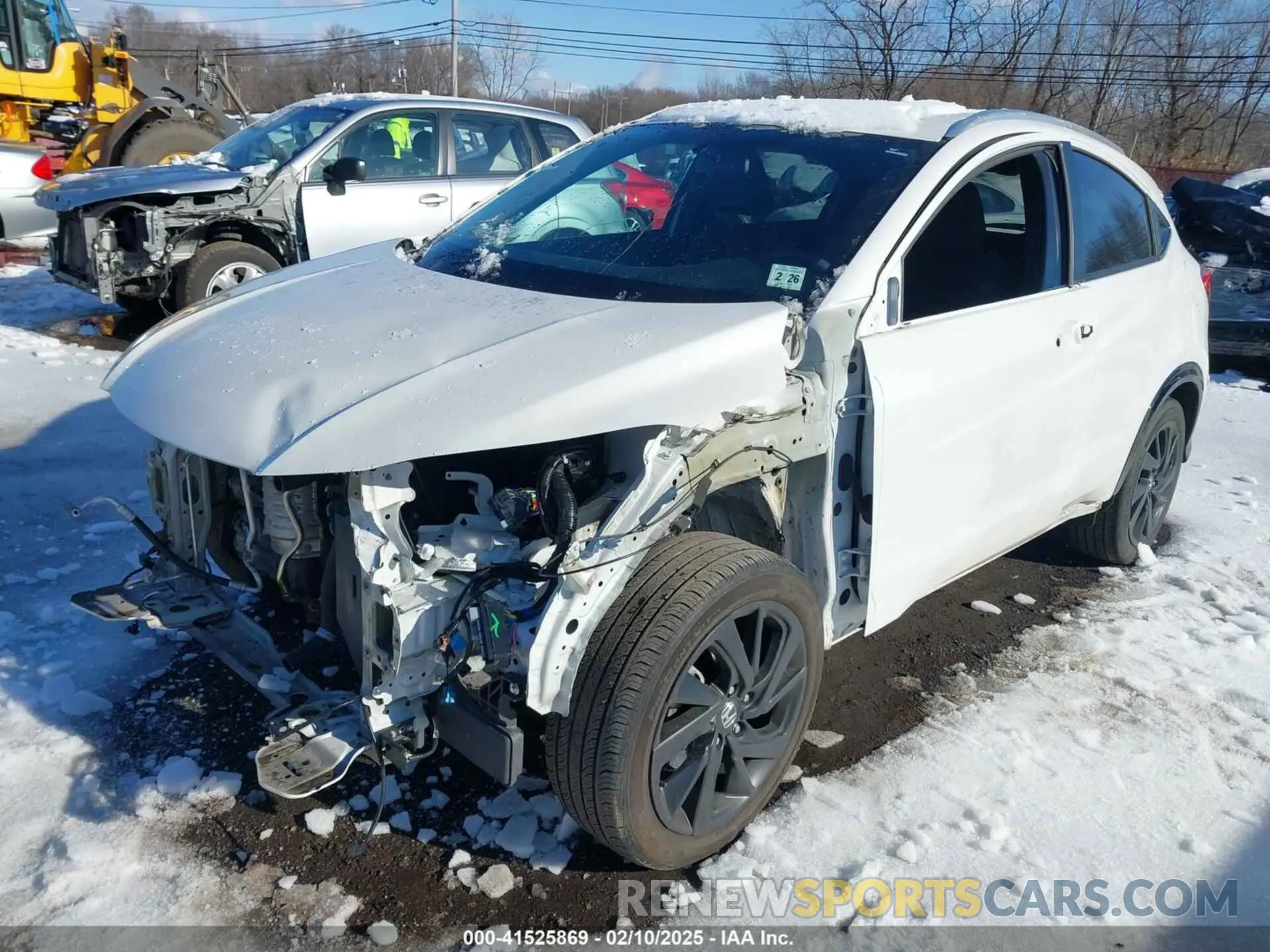 6 fotografías del automóvil dañado 3CZRU6H11MM718889 HONDA HR-V 2021