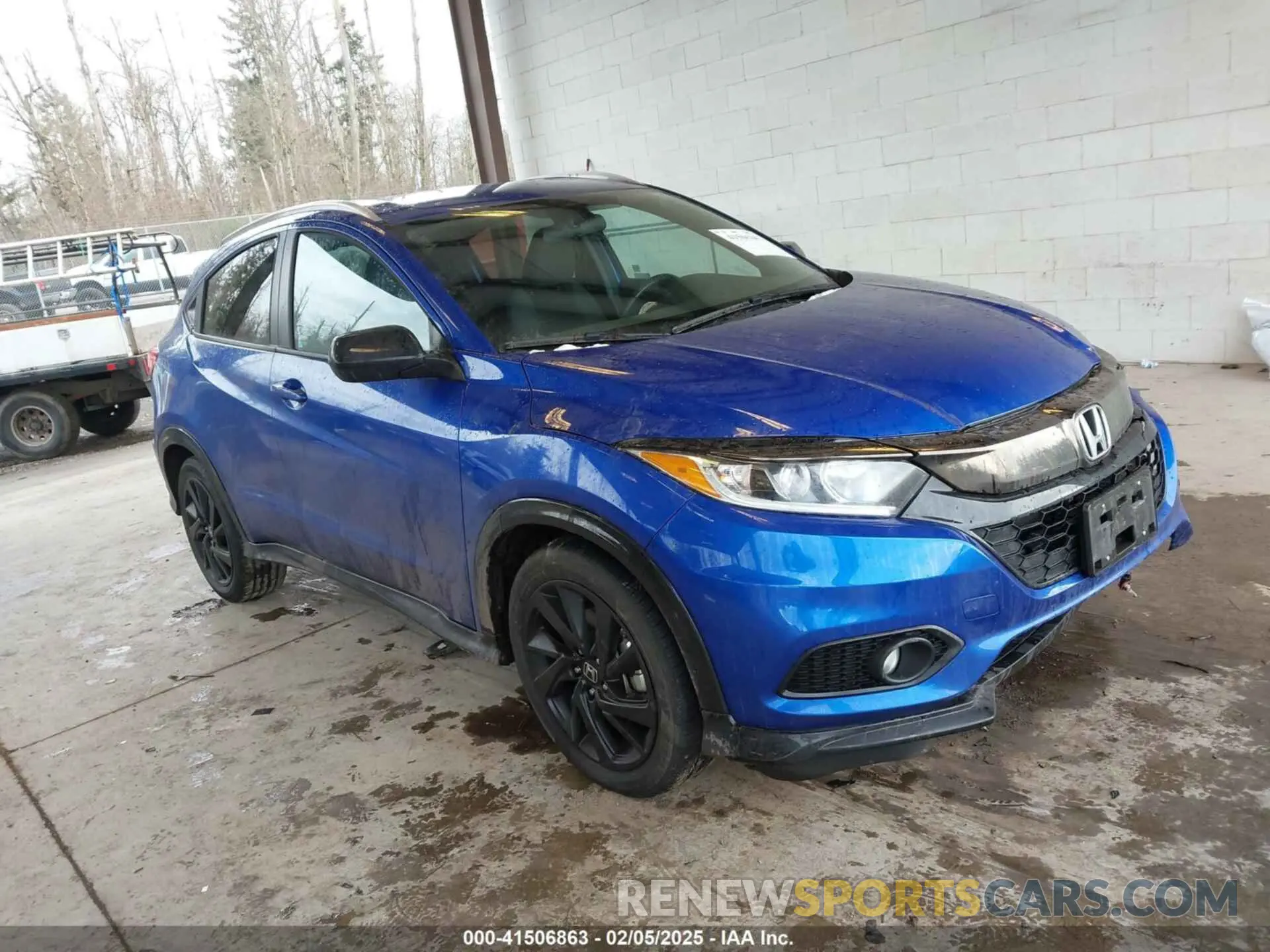 1 fotografías del automóvil dañado 3CZRU6H12MM728623 HONDA HR-V 2021