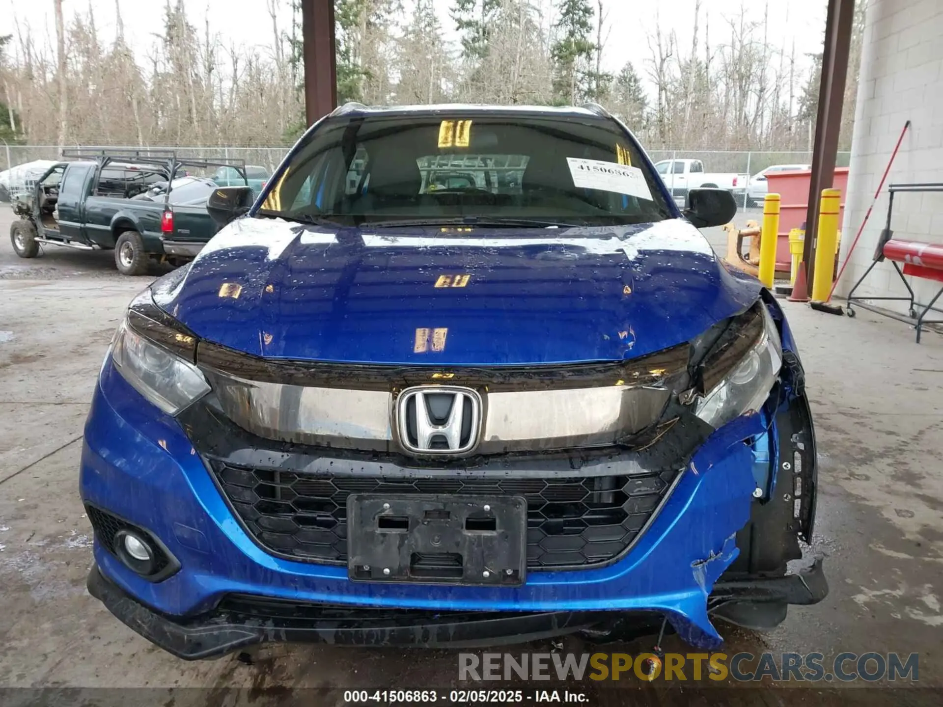 12 fotografías del automóvil dañado 3CZRU6H12MM728623 HONDA HR-V 2021
