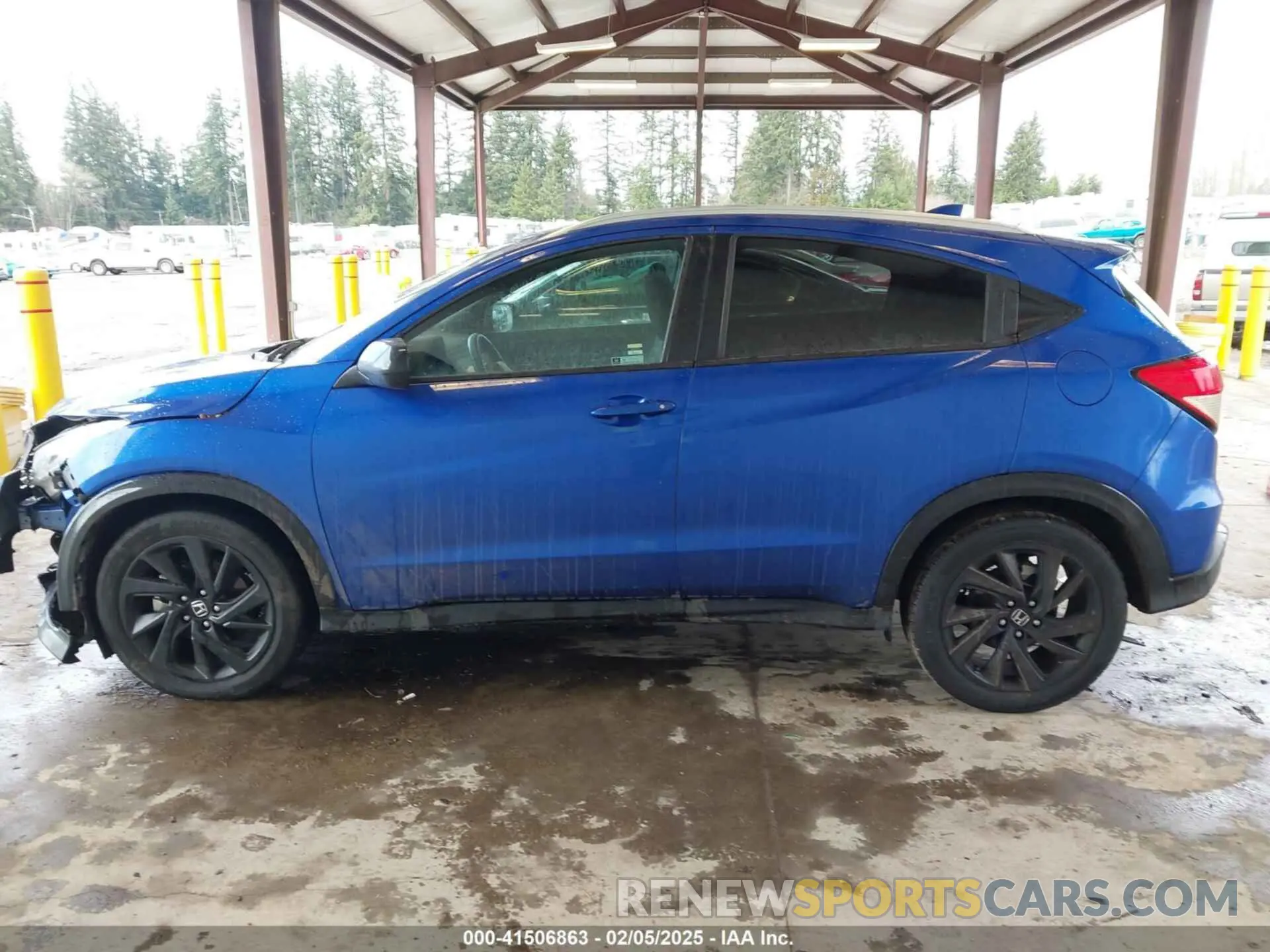 14 fotografías del automóvil dañado 3CZRU6H12MM728623 HONDA HR-V 2021