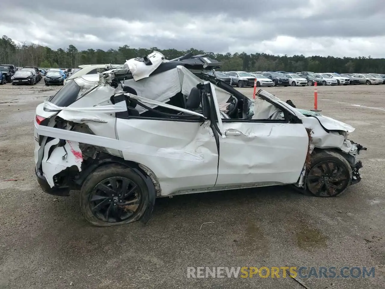 3 fotografías del automóvil dañado 3CZRU6H12MM754705 HONDA HR-V 2021