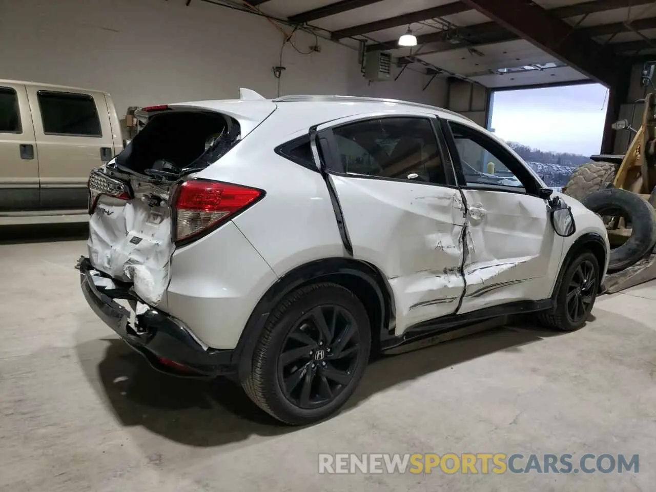3 fotografías del automóvil dañado 3CZRU6H13MM723852 HONDA HR-V 2021
