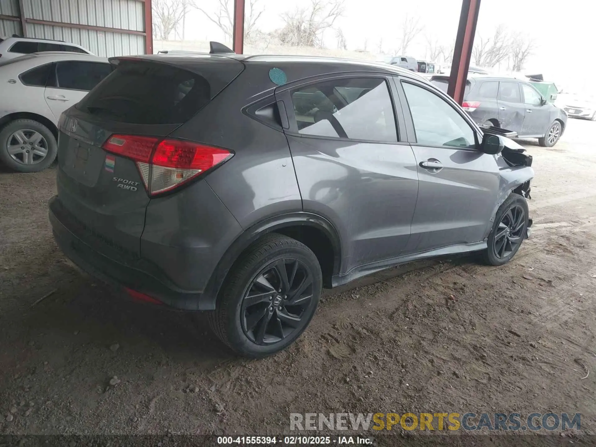 4 fotografías del automóvil dañado 3CZRU6H13MM752512 HONDA HR-V 2021