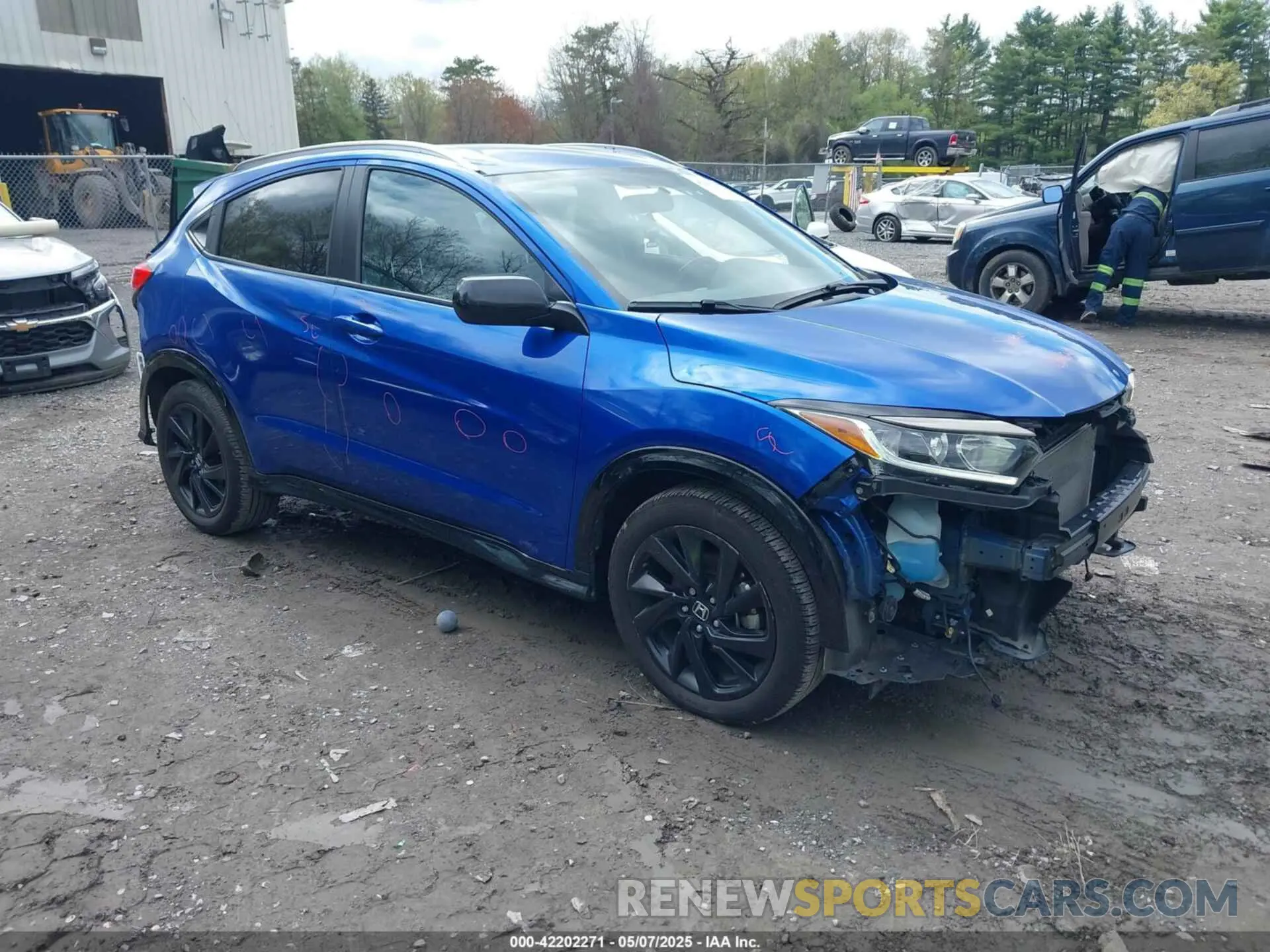 1 fotografías del automóvil dañado 3CZRU6H15MM749045 HONDA HR-V 2021