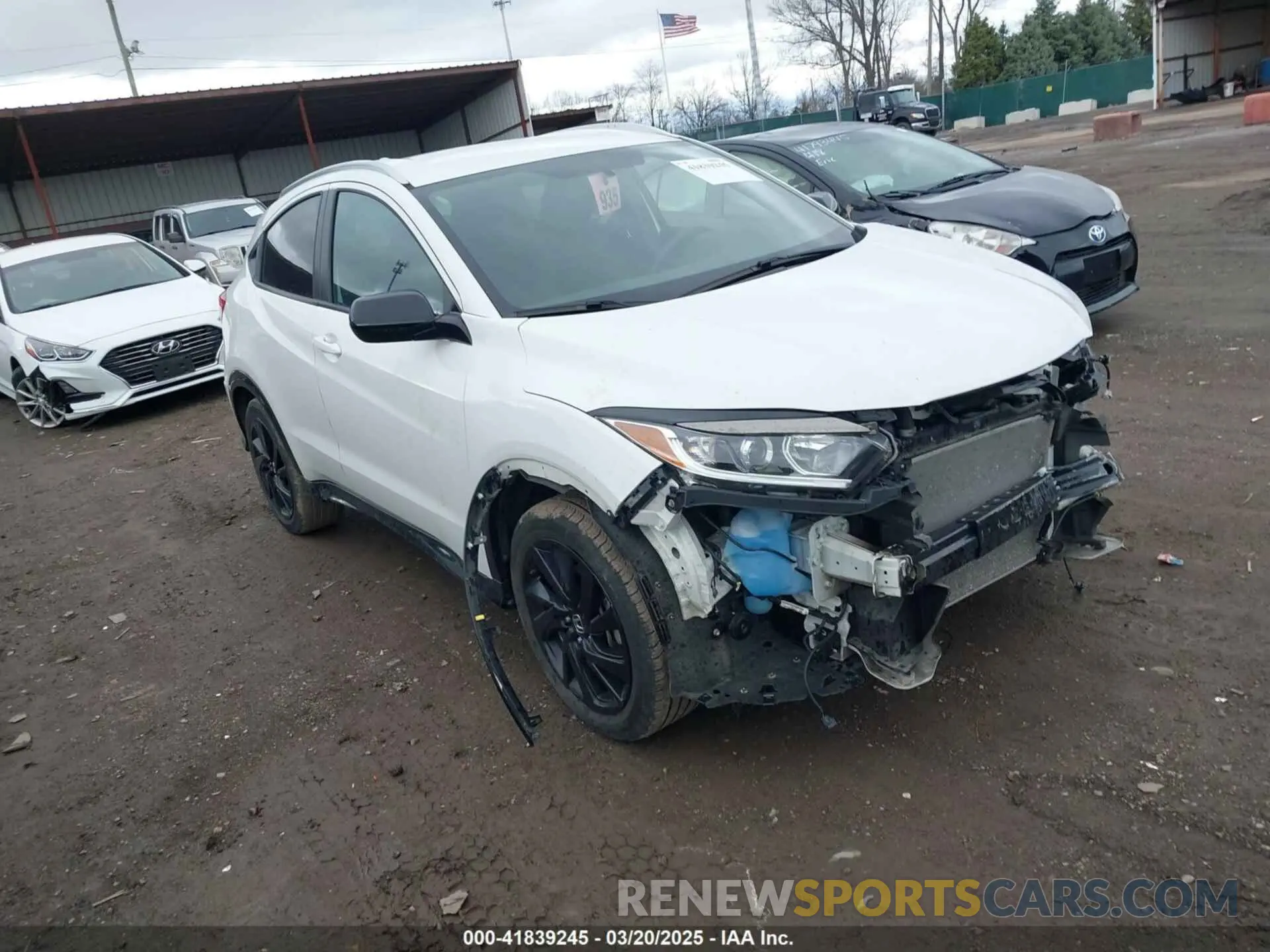 1 fotografías del automóvil dañado 3CZRU6H15MM752916 HONDA HR-V 2021