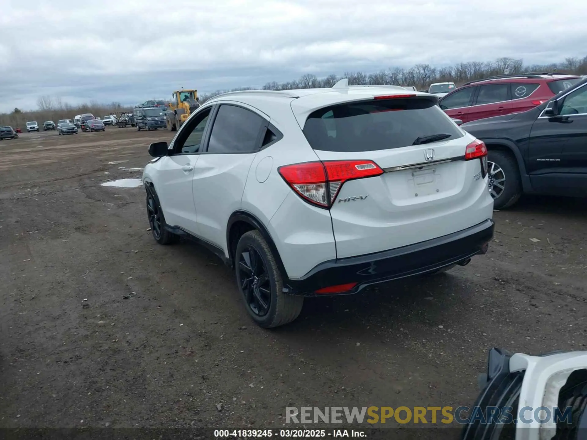3 fotografías del automóvil dañado 3CZRU6H15MM752916 HONDA HR-V 2021