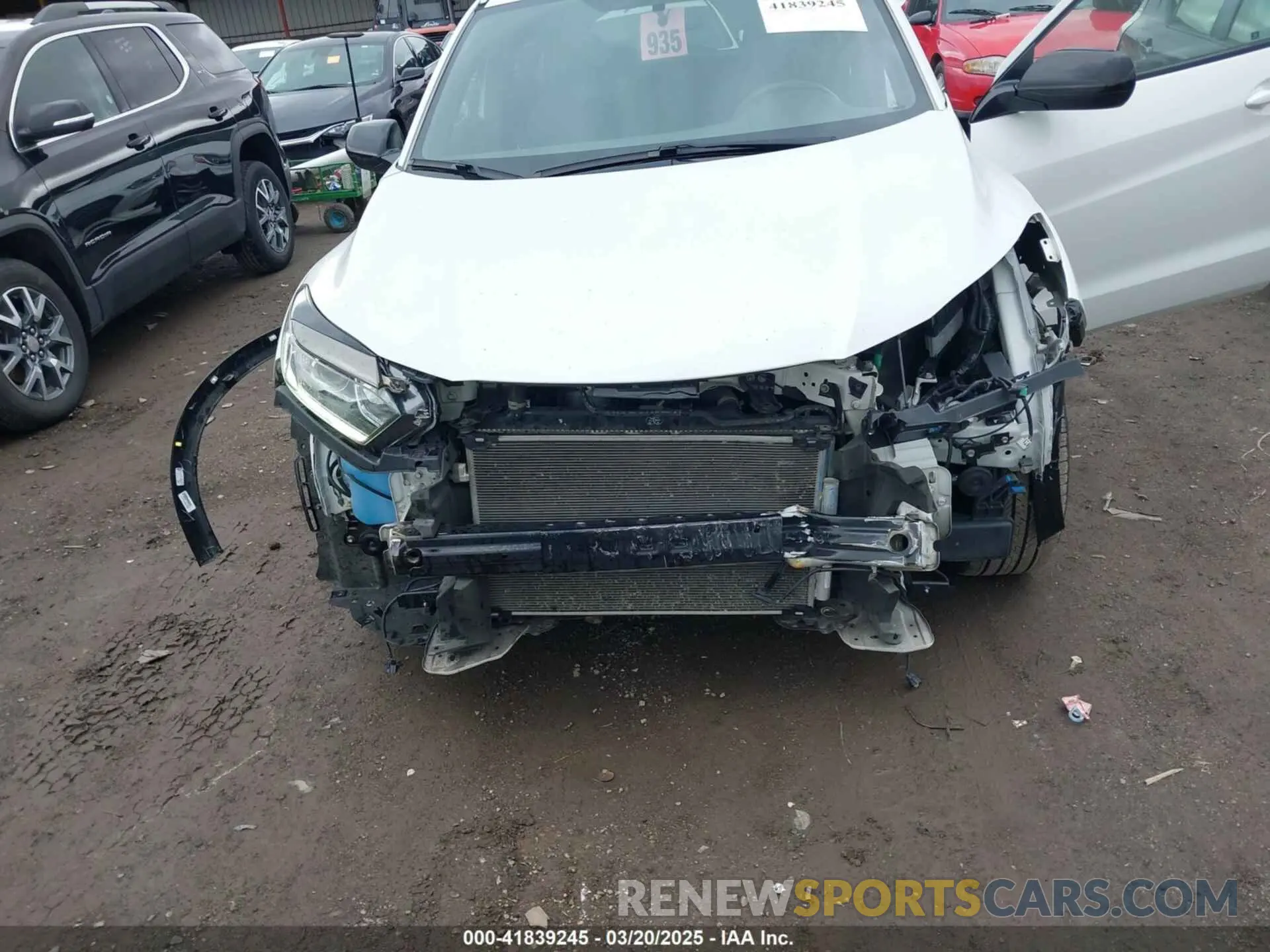 6 fotografías del automóvil dañado 3CZRU6H15MM752916 HONDA HR-V 2021