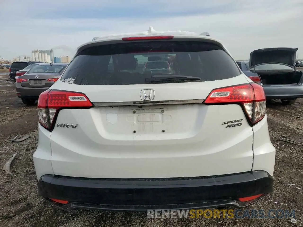 6 fotografías del automóvil dañado 3CZRU6H16MM704244 HONDA HR-V 2021