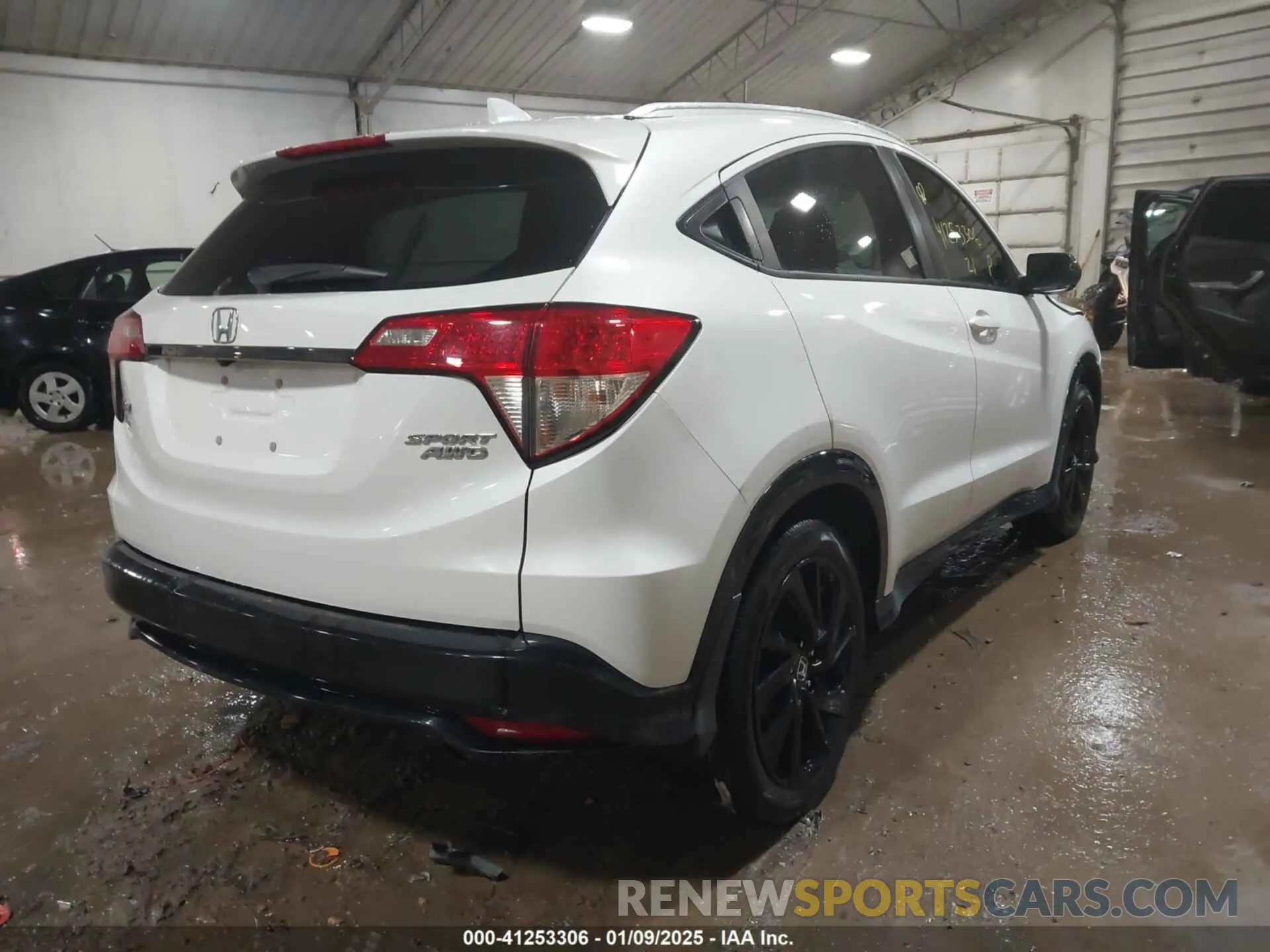 4 fotografías del automóvil dañado 3CZRU6H17MM712322 HONDA HR-V 2021