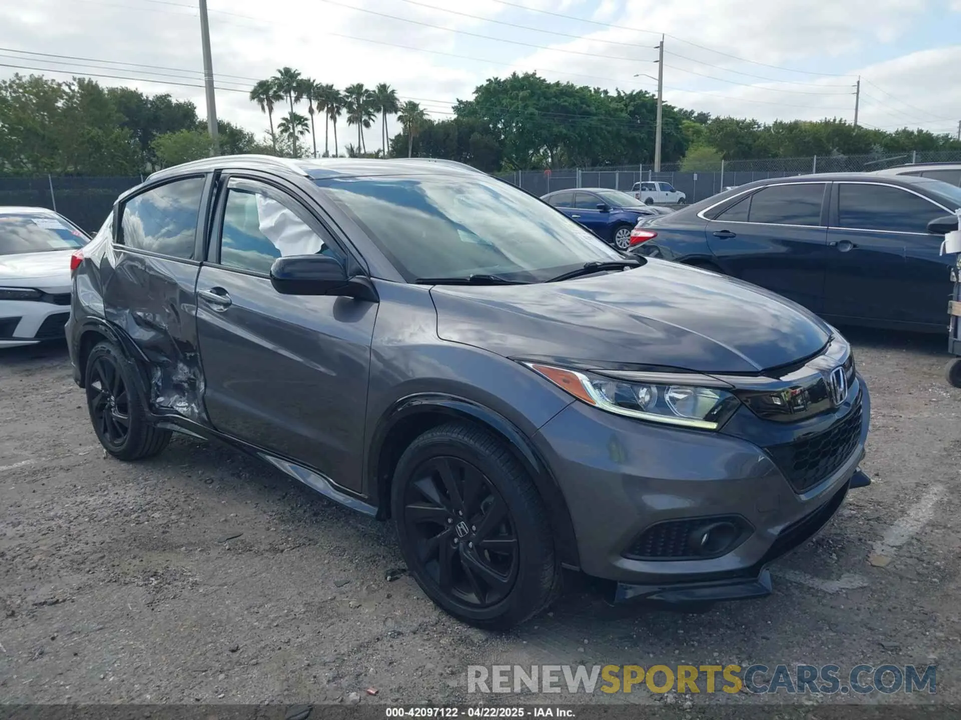 1 fotografías del automóvil dañado 3CZRU6H17MM730397 HONDA HR-V 2021