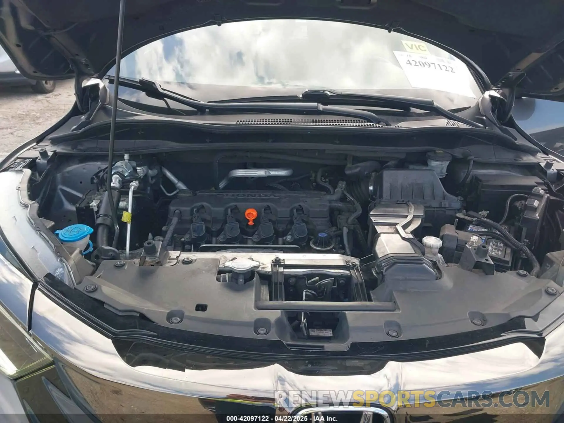 10 fotografías del automóvil dañado 3CZRU6H17MM730397 HONDA HR-V 2021
