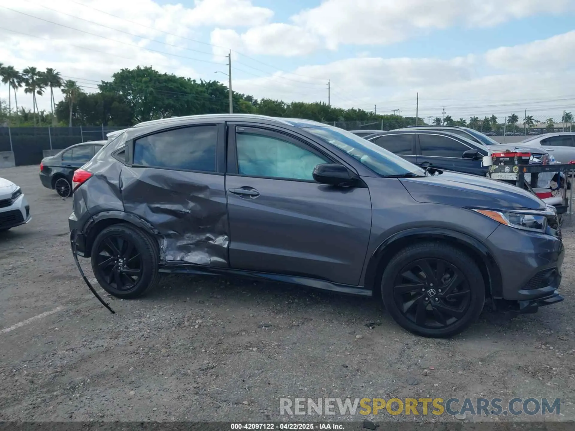 6 fotografías del automóvil dañado 3CZRU6H17MM730397 HONDA HR-V 2021