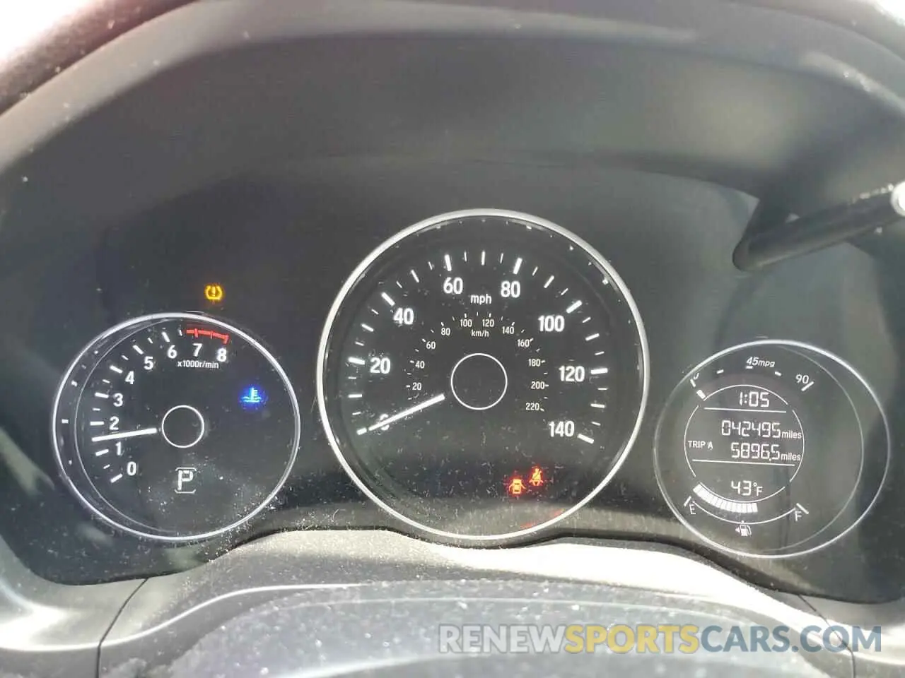 9 fotografías del automóvil dañado 3CZRU6H18MM702494 HONDA HR-V 2021