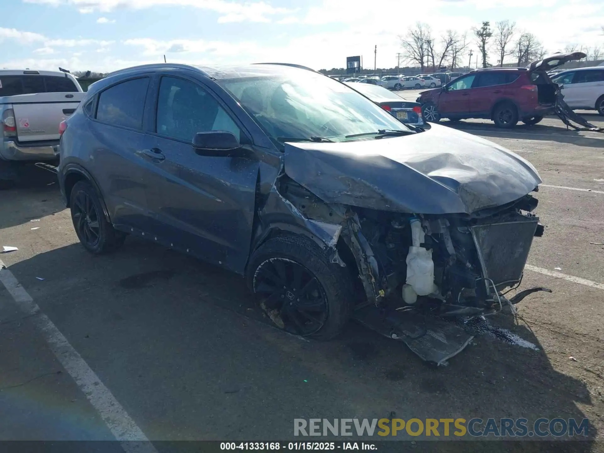 1 fotografías del automóvil dañado 3CZRU6H18MM729405 HONDA HR-V 2021