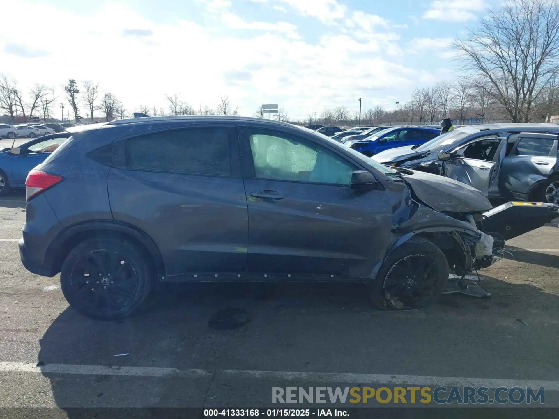 12 fotografías del automóvil dañado 3CZRU6H18MM729405 HONDA HR-V 2021