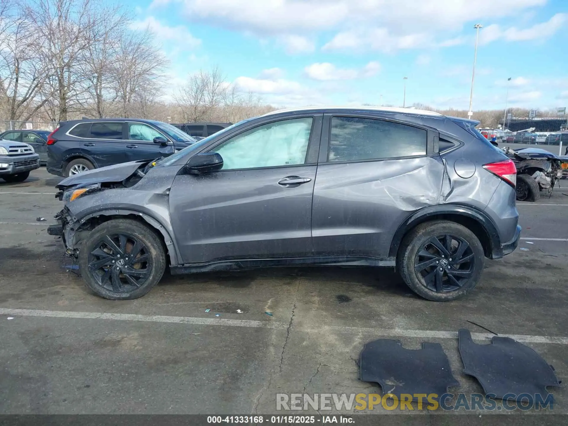 13 fotografías del automóvil dañado 3CZRU6H18MM729405 HONDA HR-V 2021