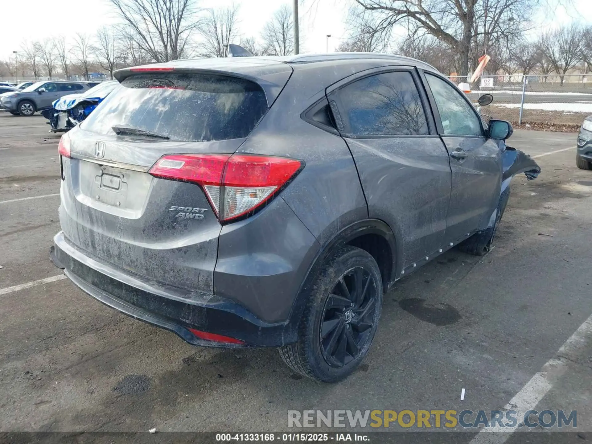 4 fotografías del automóvil dañado 3CZRU6H18MM729405 HONDA HR-V 2021