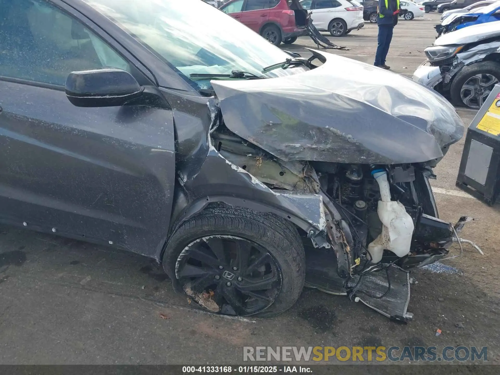 6 fotografías del automóvil dañado 3CZRU6H18MM729405 HONDA HR-V 2021