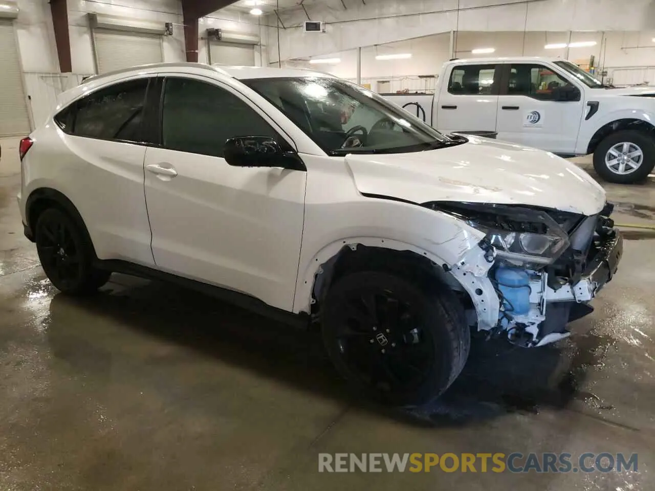 4 fotografías del automóvil dañado 3CZRU6H1XMM725100 HONDA HR-V 2021