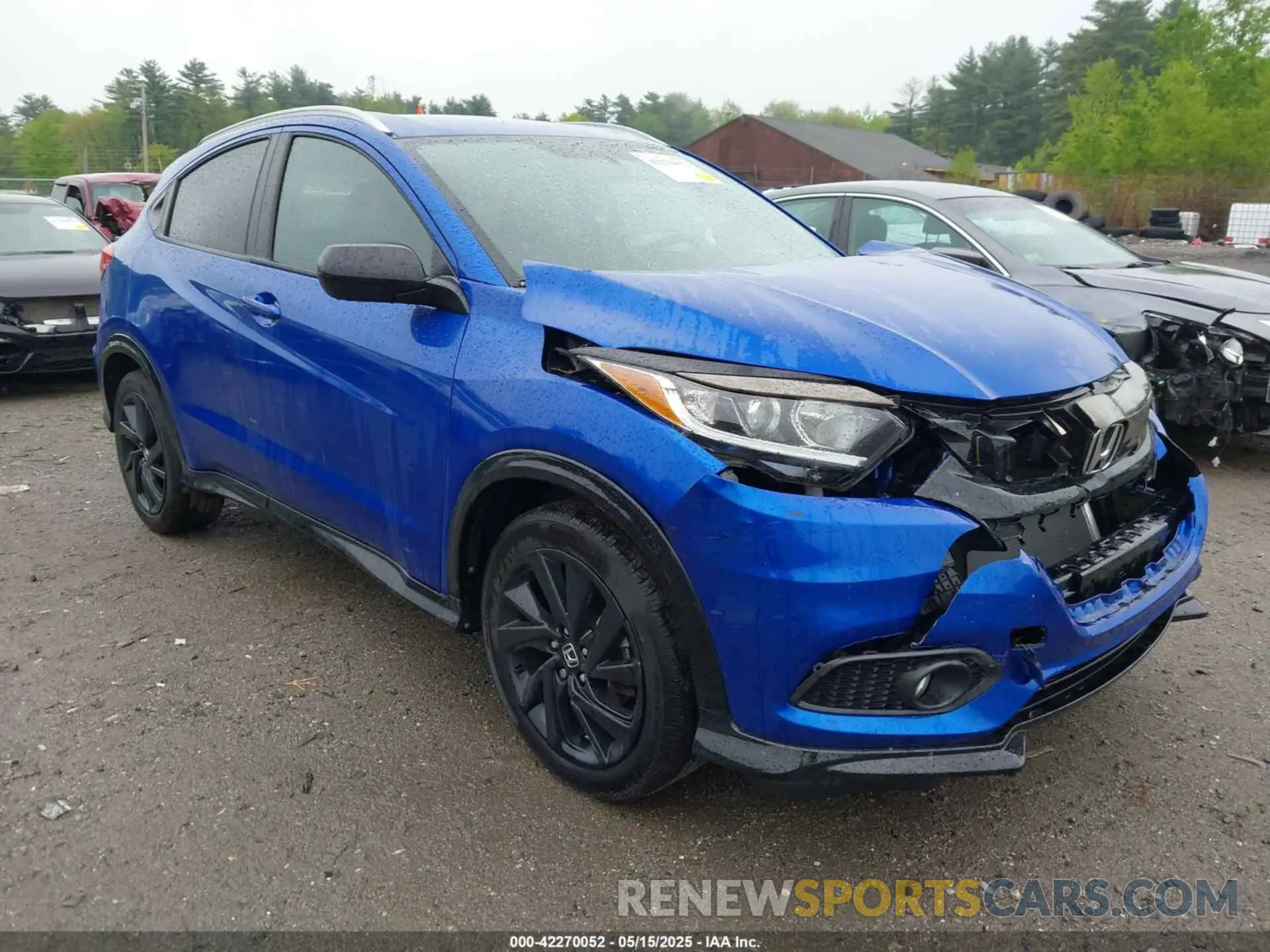 1 fotografías del automóvil dañado 3CZRU6H1XMM751017 HONDA HR-V 2021