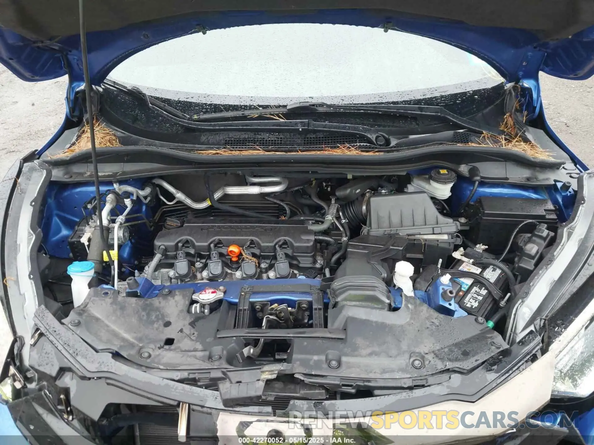 10 fotografías del automóvil dañado 3CZRU6H1XMM751017 HONDA HR-V 2021