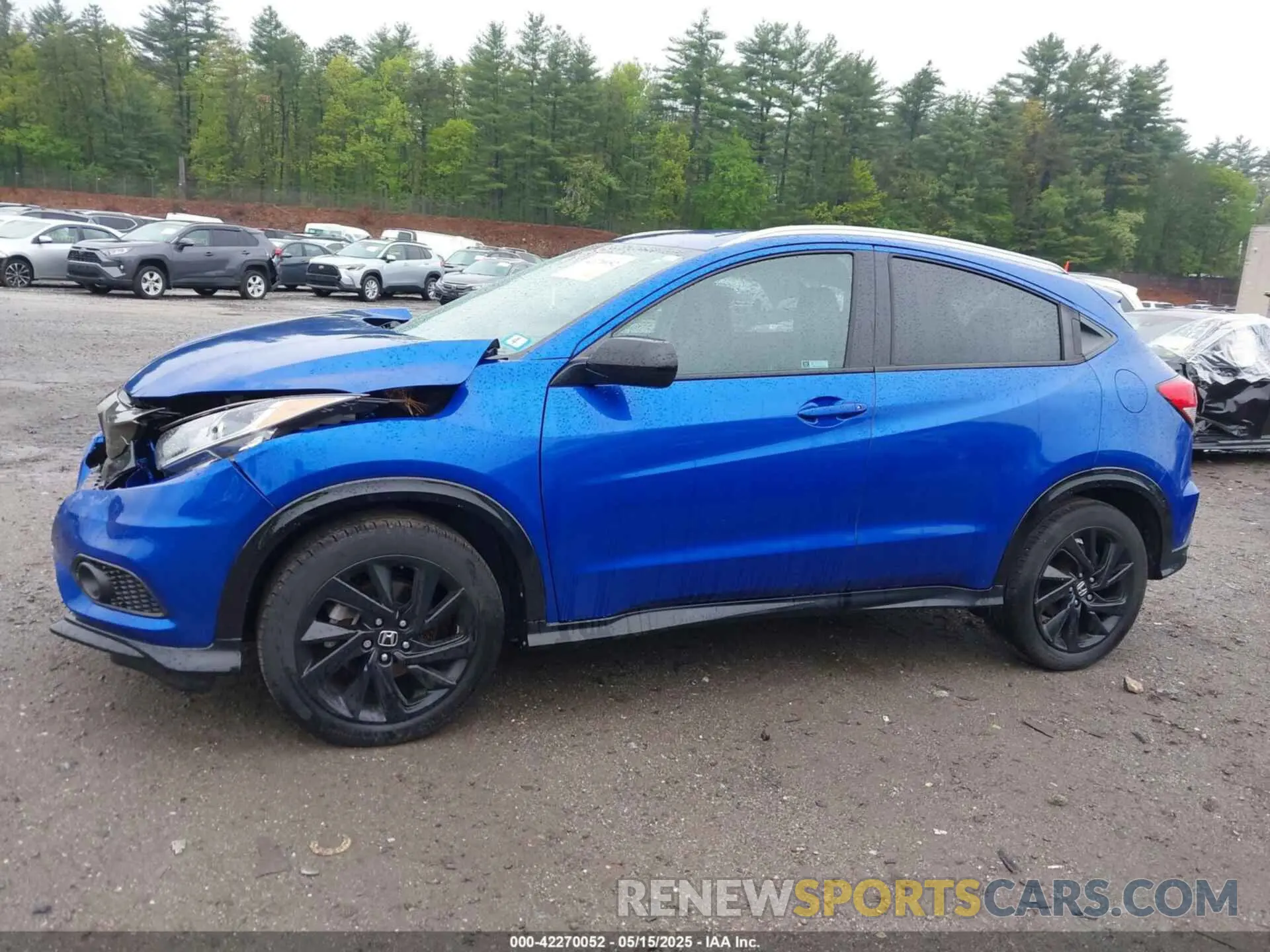 14 fotografías del automóvil dañado 3CZRU6H1XMM751017 HONDA HR-V 2021