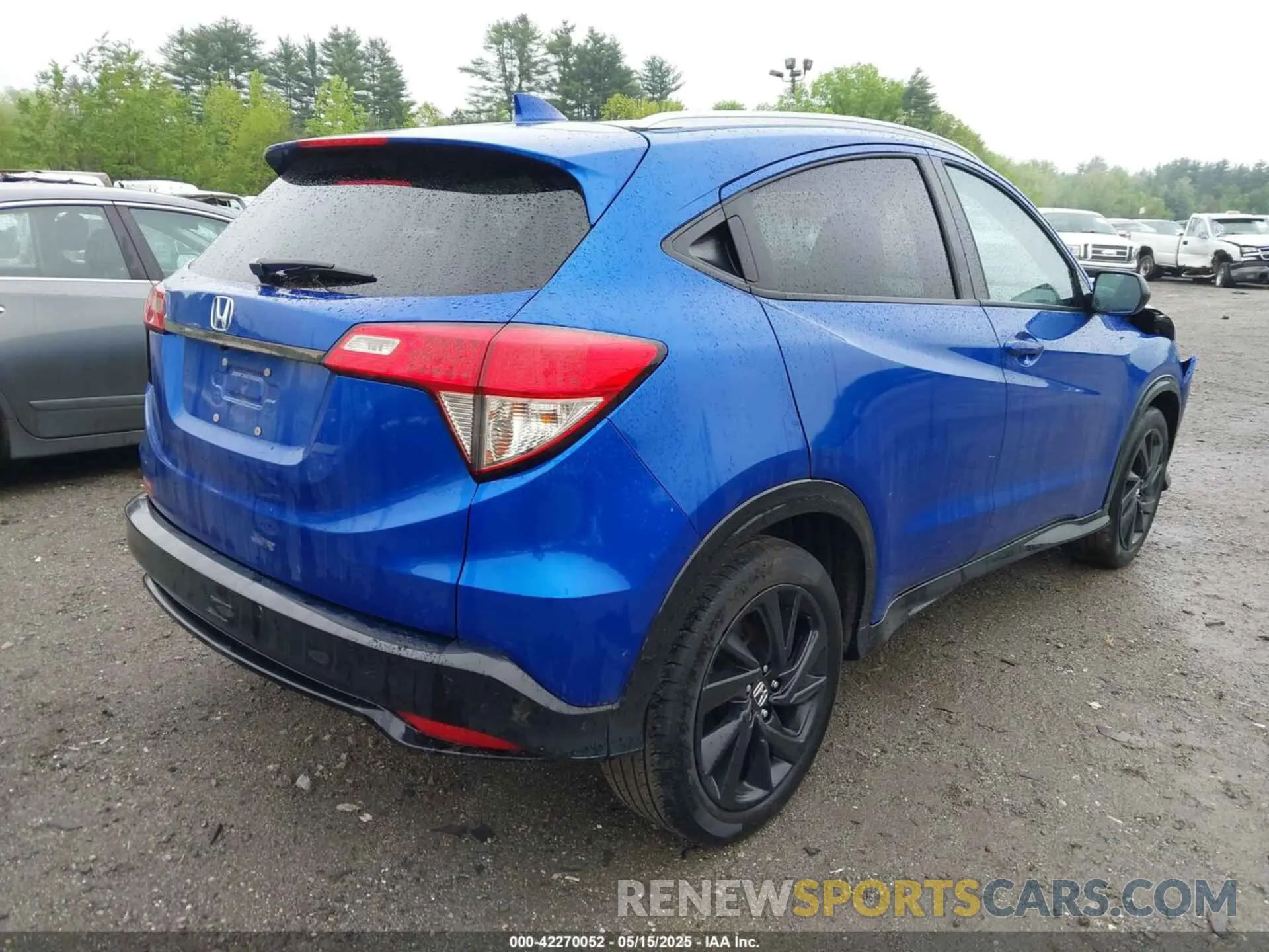 4 fotografías del automóvil dañado 3CZRU6H1XMM751017 HONDA HR-V 2021