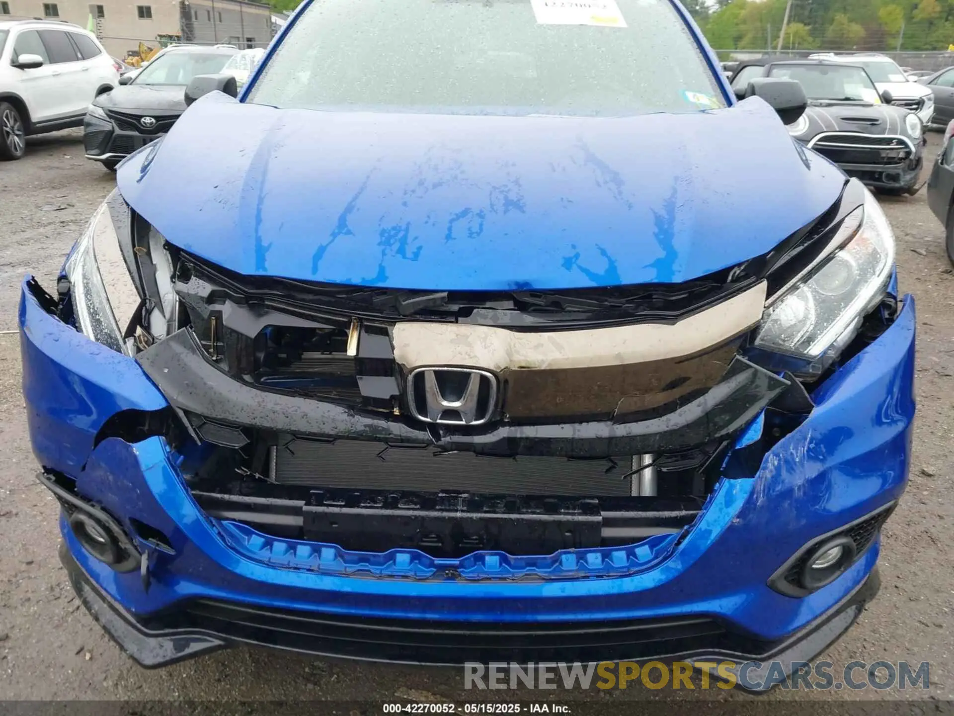6 fotografías del automóvil dañado 3CZRU6H1XMM751017 HONDA HR-V 2021
