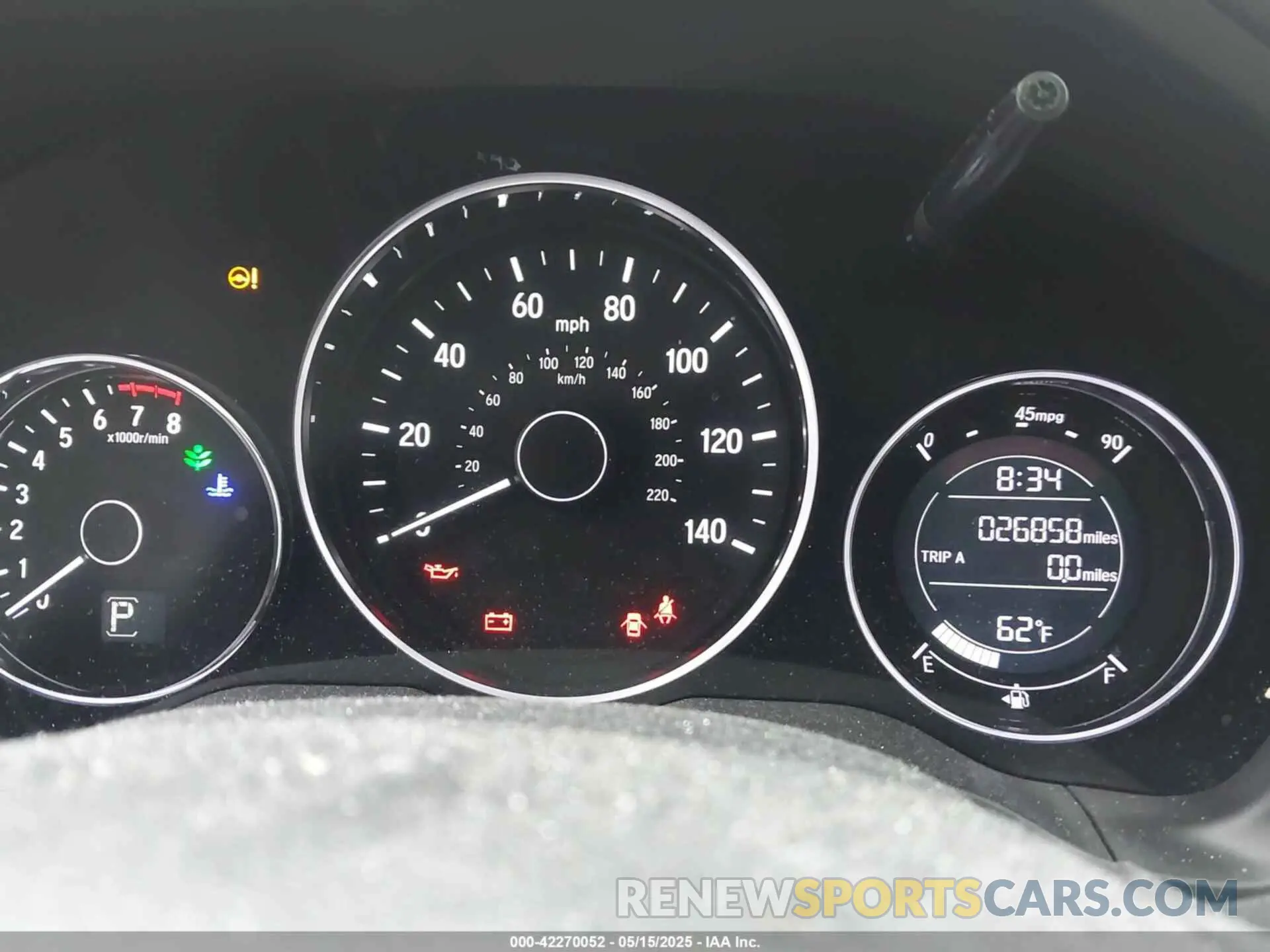 7 fotografías del automóvil dañado 3CZRU6H1XMM751017 HONDA HR-V 2021