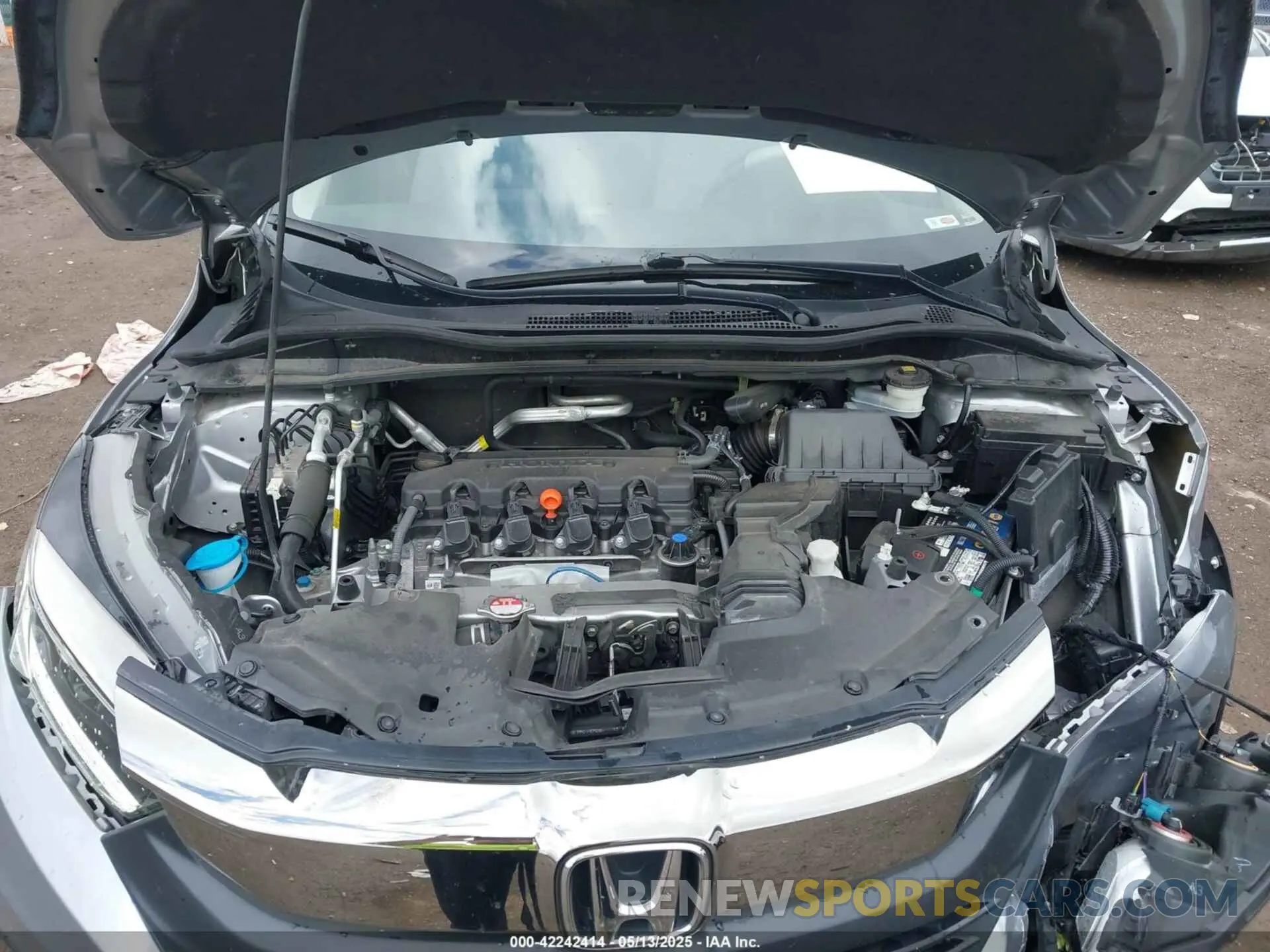 10 fotografías del automóvil dañado 3CZRU6H30MM707576 HONDA HR-V 2021