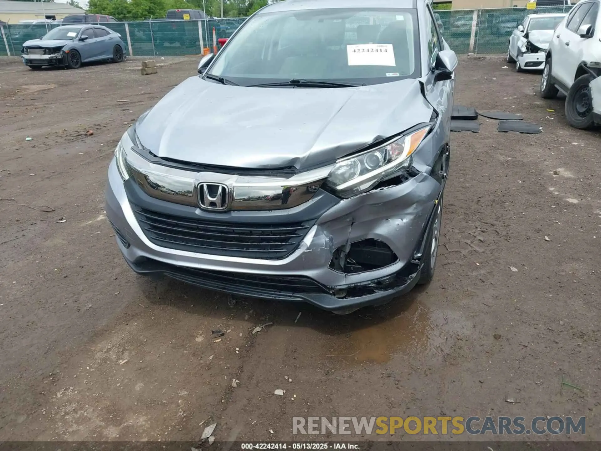 6 fotografías del automóvil dañado 3CZRU6H30MM707576 HONDA HR-V 2021