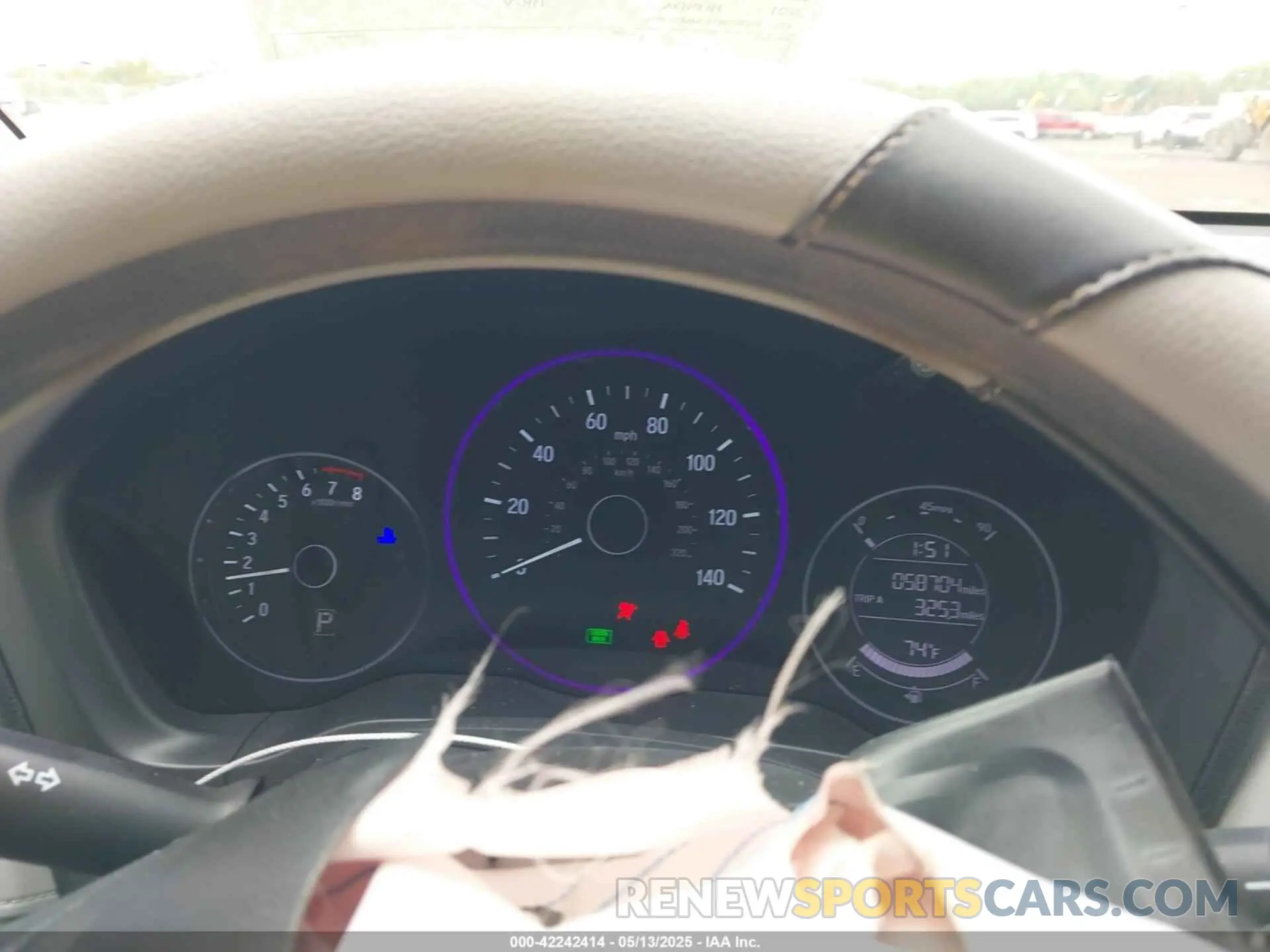 7 fotografías del automóvil dañado 3CZRU6H30MM707576 HONDA HR-V 2021