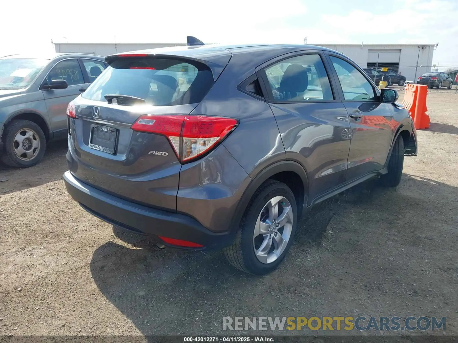 4 fotografías del automóvil dañado 3CZRU6H31MM703097 HONDA HR-V 2021