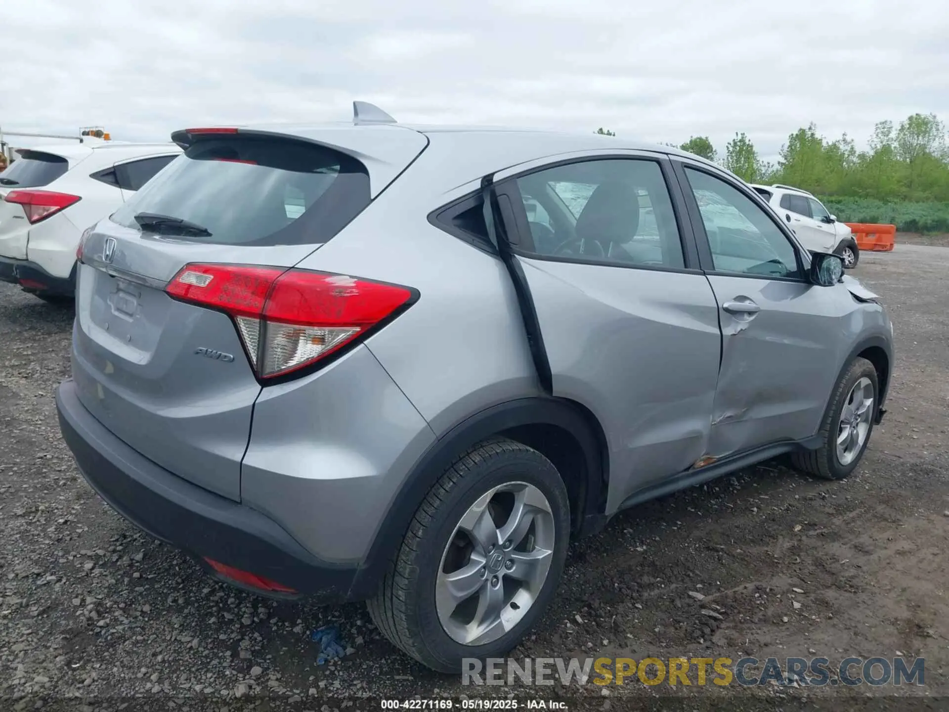 4 fotografías del automóvil dañado 3CZRU6H31MM703150 HONDA HR-V 2021