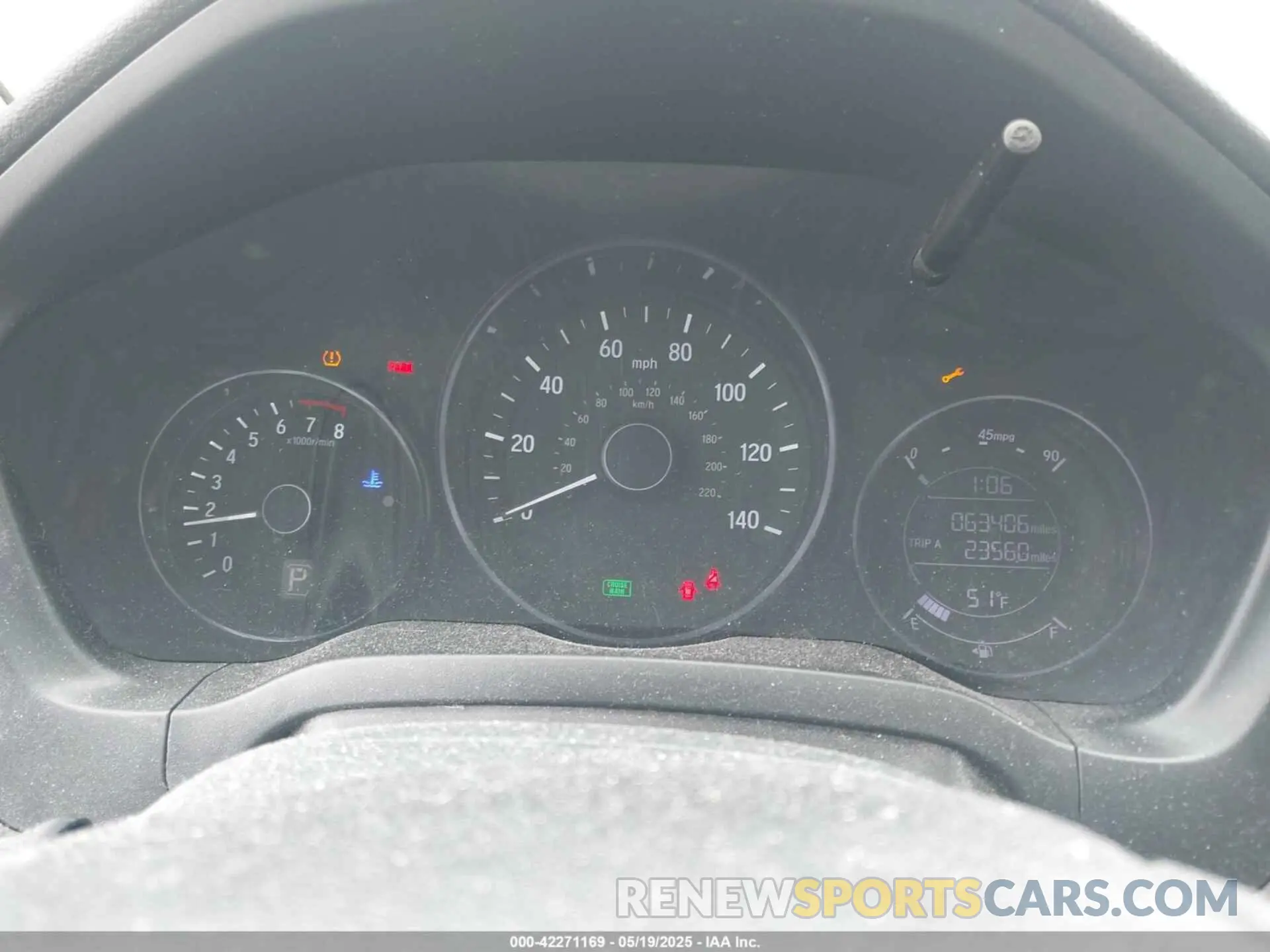 7 fotografías del automóvil dañado 3CZRU6H31MM703150 HONDA HR-V 2021