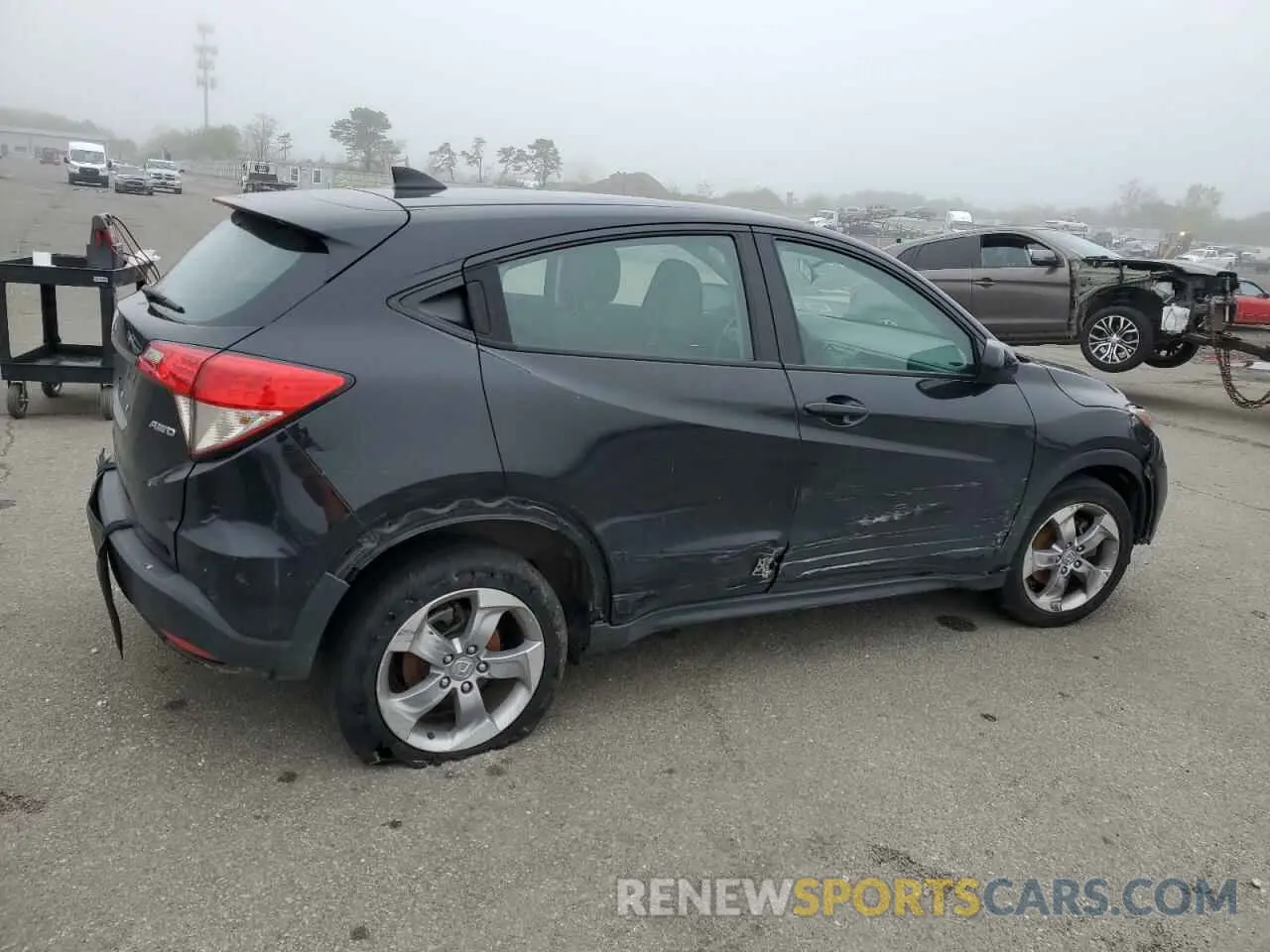 3 fotografías del automóvil dañado 3CZRU6H31MM752669 HONDA HR-V 2021