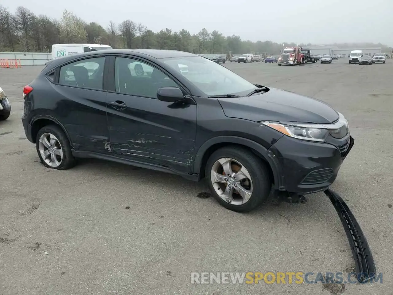 4 fotografías del automóvil dañado 3CZRU6H31MM752669 HONDA HR-V 2021