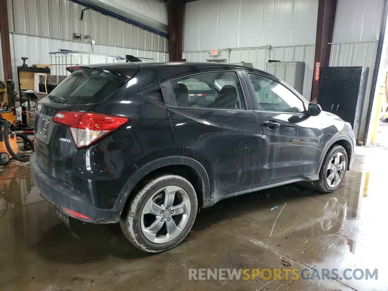 3 fotografías del automóvil dañado 3CZRU6H32MM701357 HONDA HR-V 2021