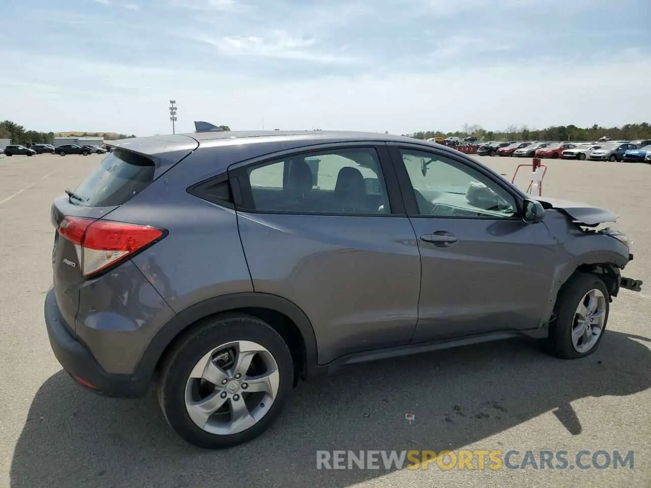 3 fotografías del automóvil dañado 3CZRU6H32MM707854 HONDA HR-V 2021